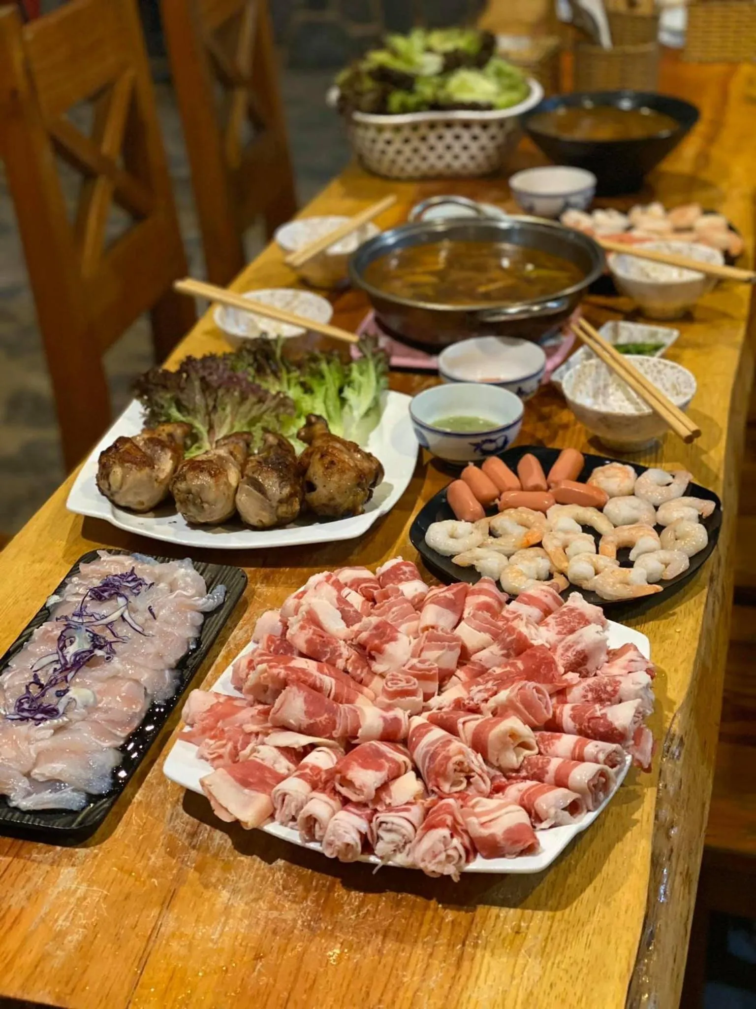 BBQ facilities in An Yên Villa Đà Lạt