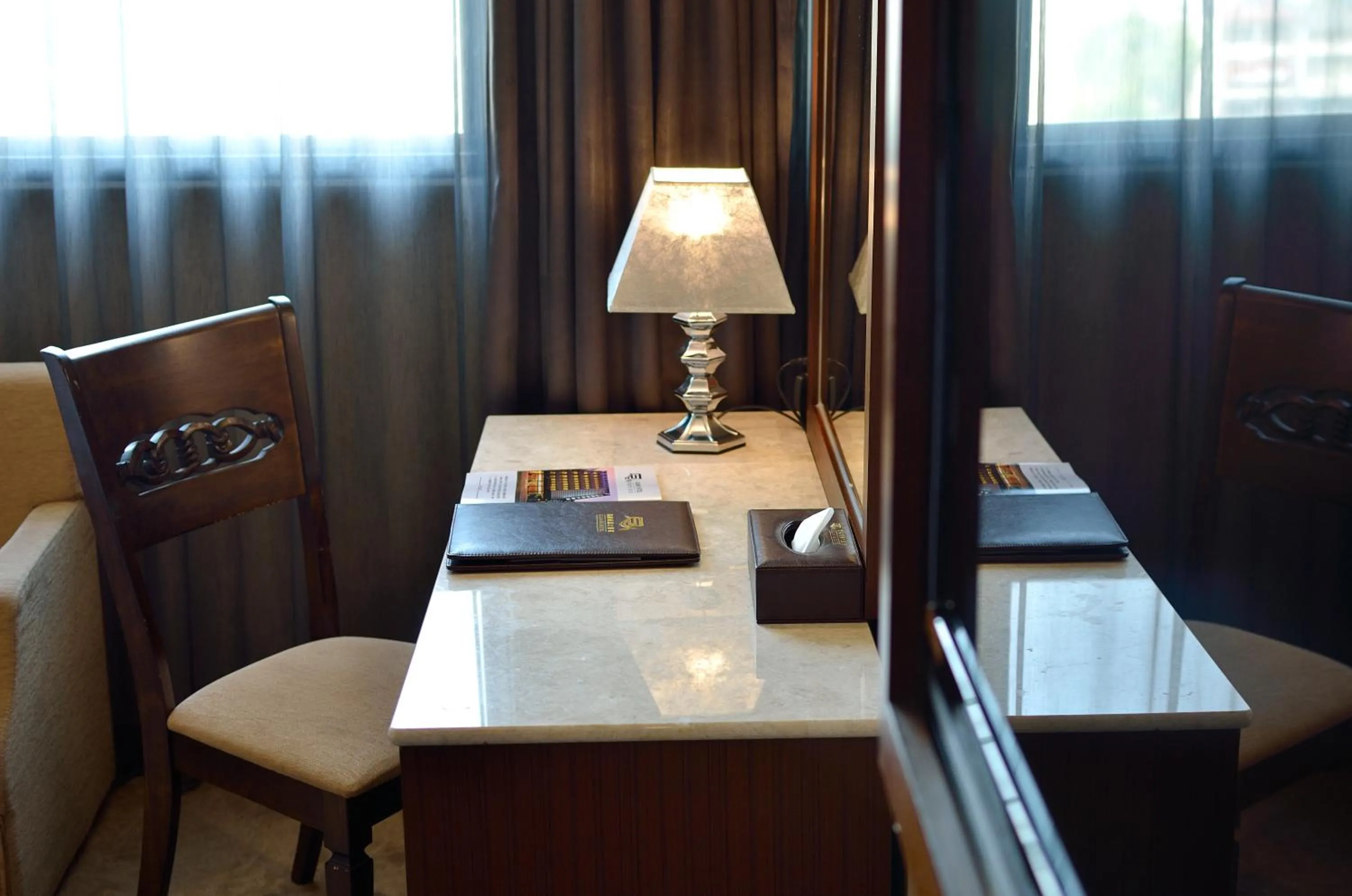 Seating area in Guanko Hotel