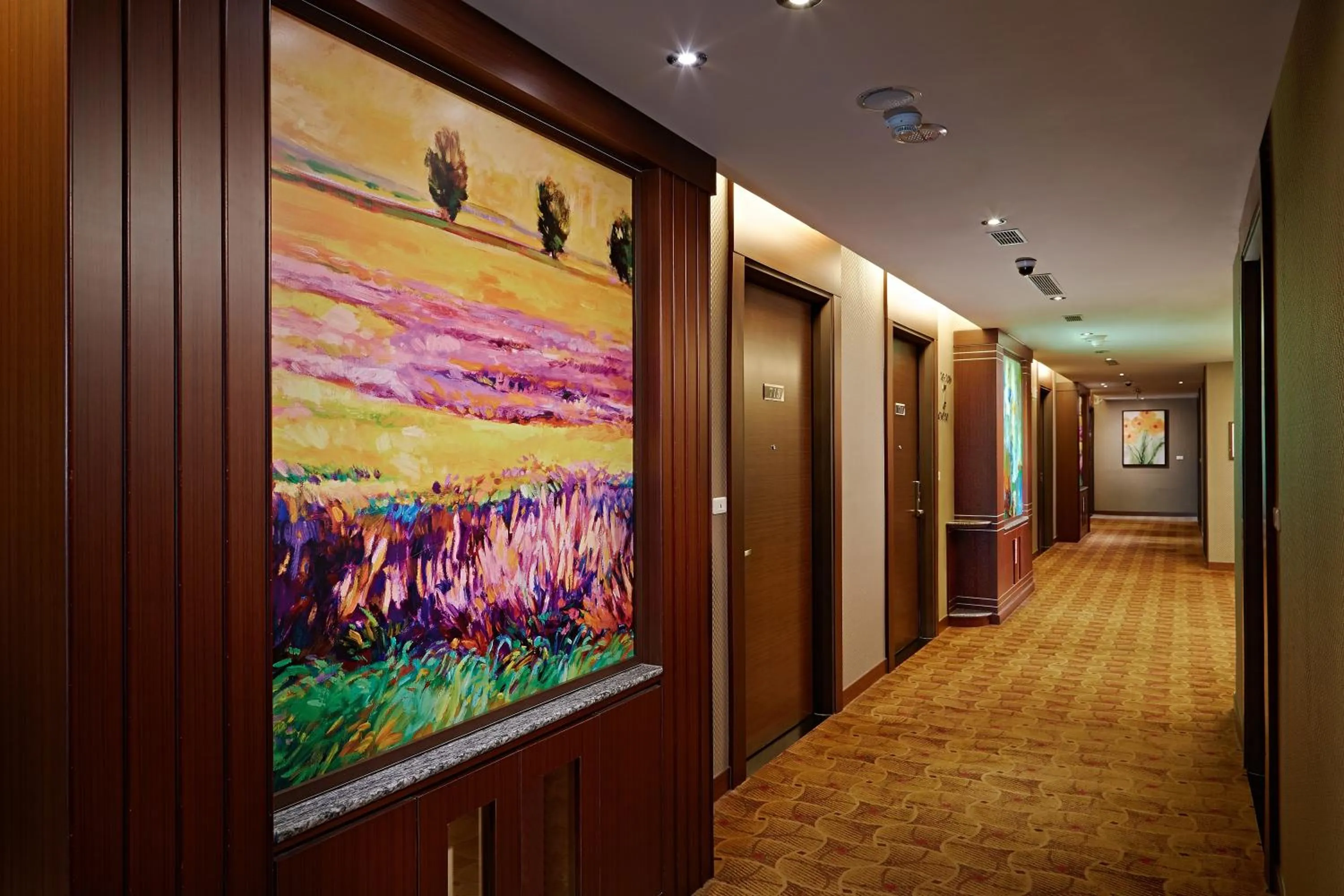 Decorative detail in Guanko Hotel