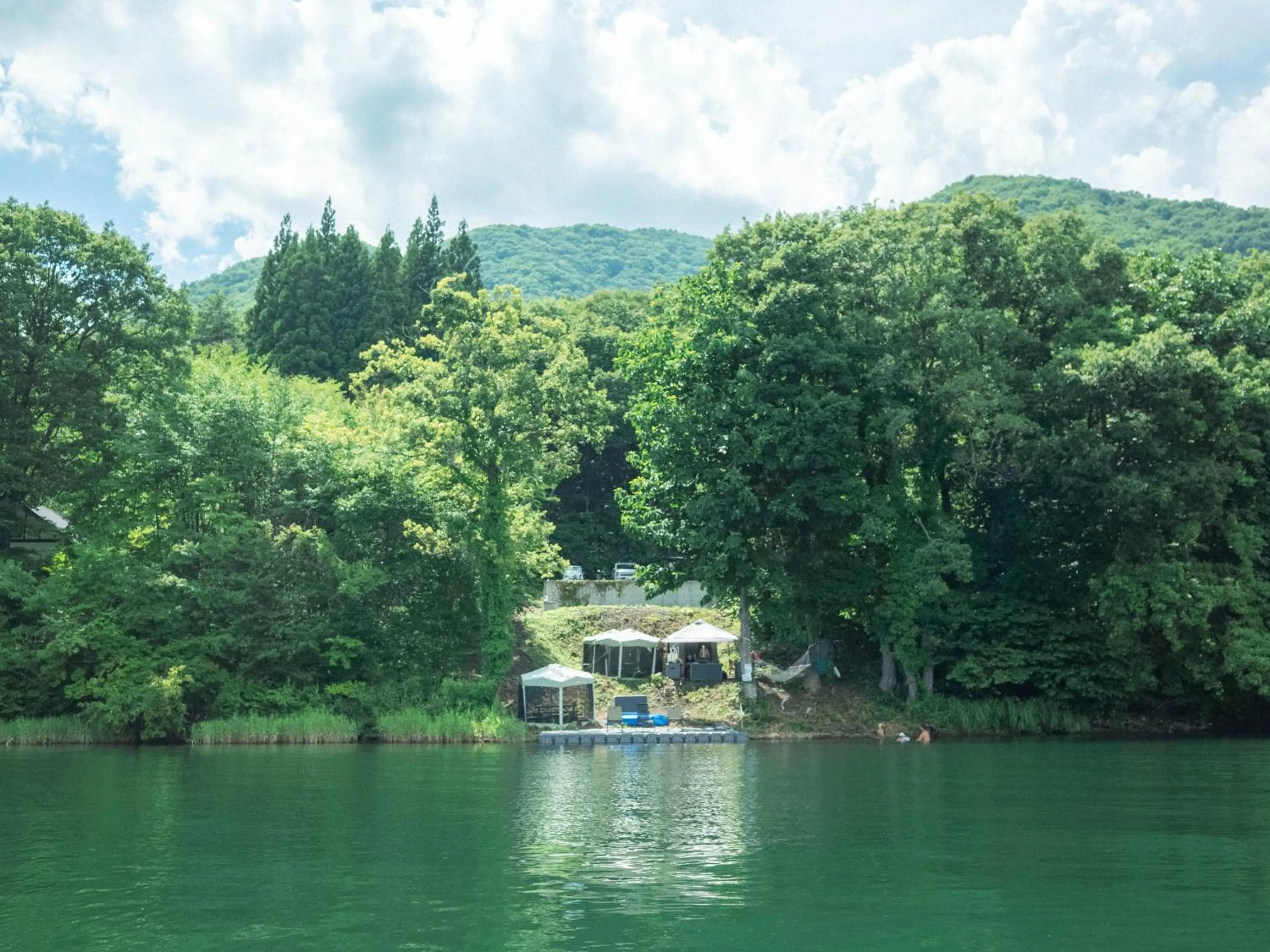 Beach in Lift Inn Hakuba Goryu
