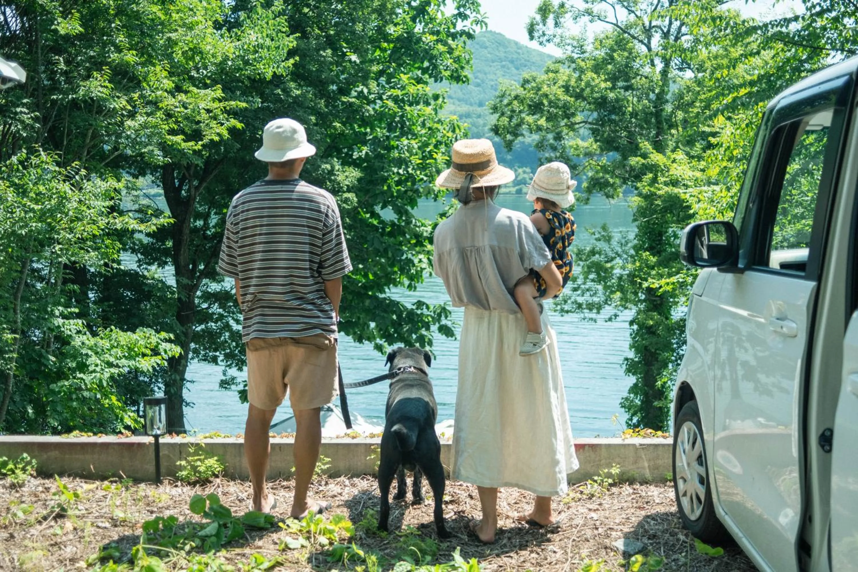 Beach in Lift Inn Hakuba Goryu