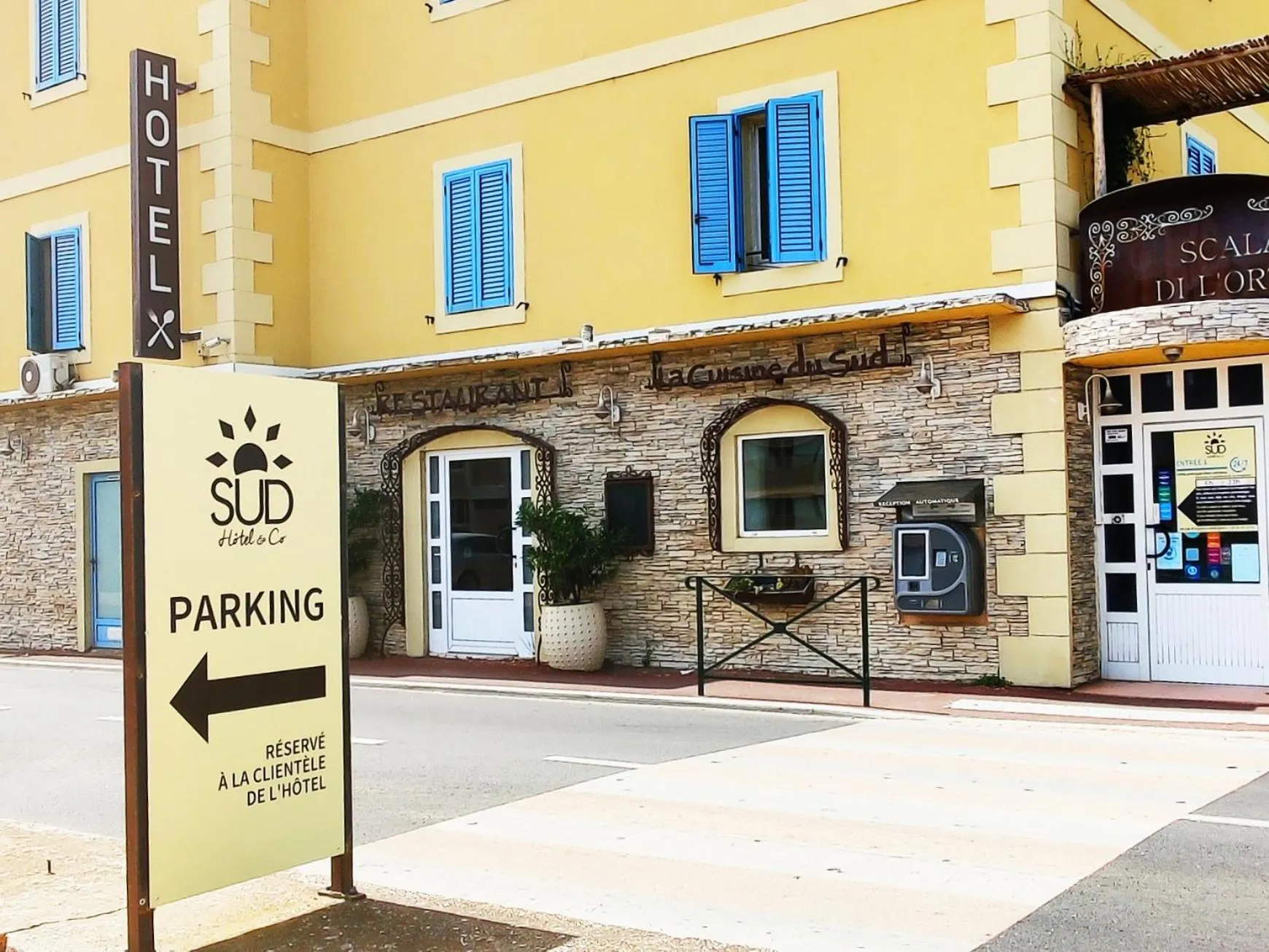 Property building in Sud Hôtel Restaurant