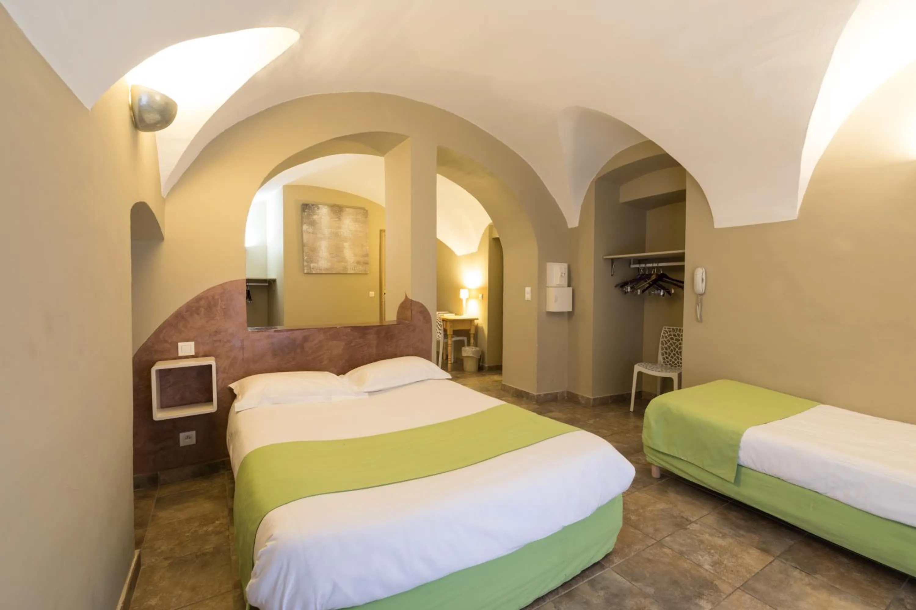 Bedroom, Bed in Sud Hôtel Restaurant