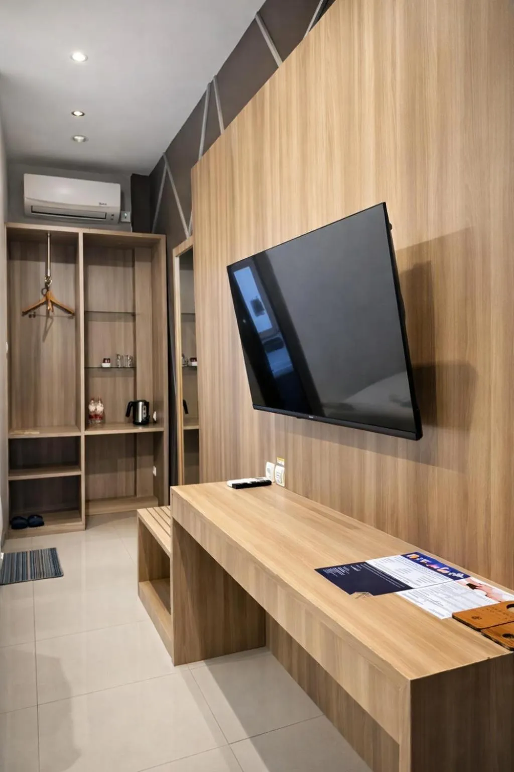 TV and multimedia in Grand Kuta Hotel Lombok - Pool - 43 inch Google TV - Strong 60Mbps WiFi - New Enhanced Management