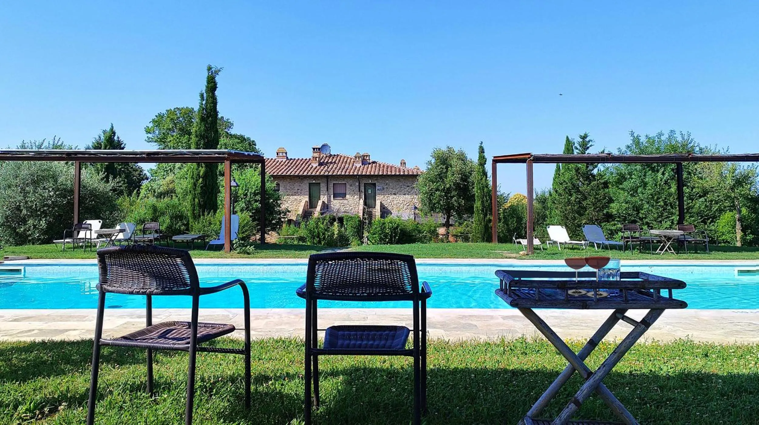 Swimming pool in Casale Refoli