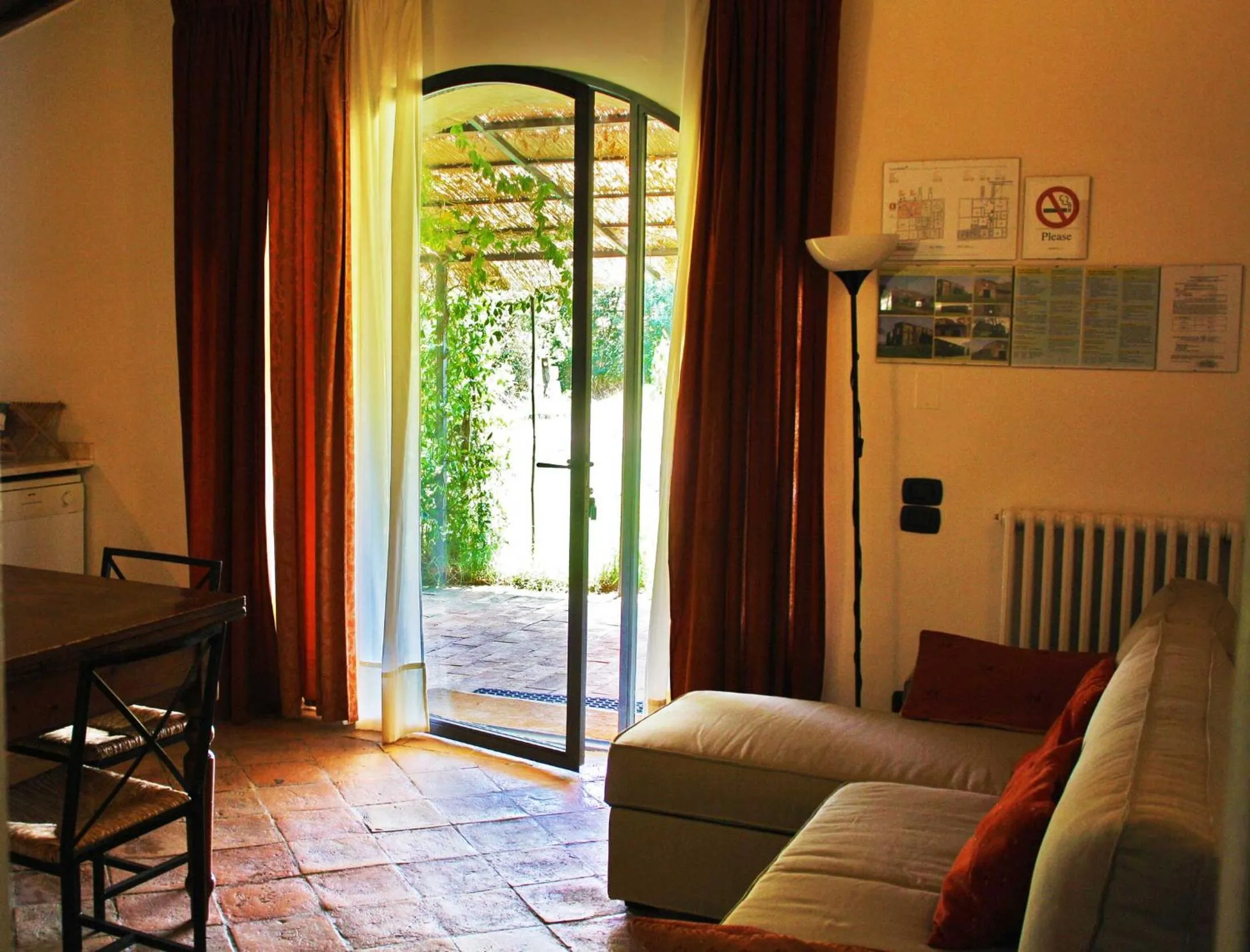 Living room in Casale Refoli
