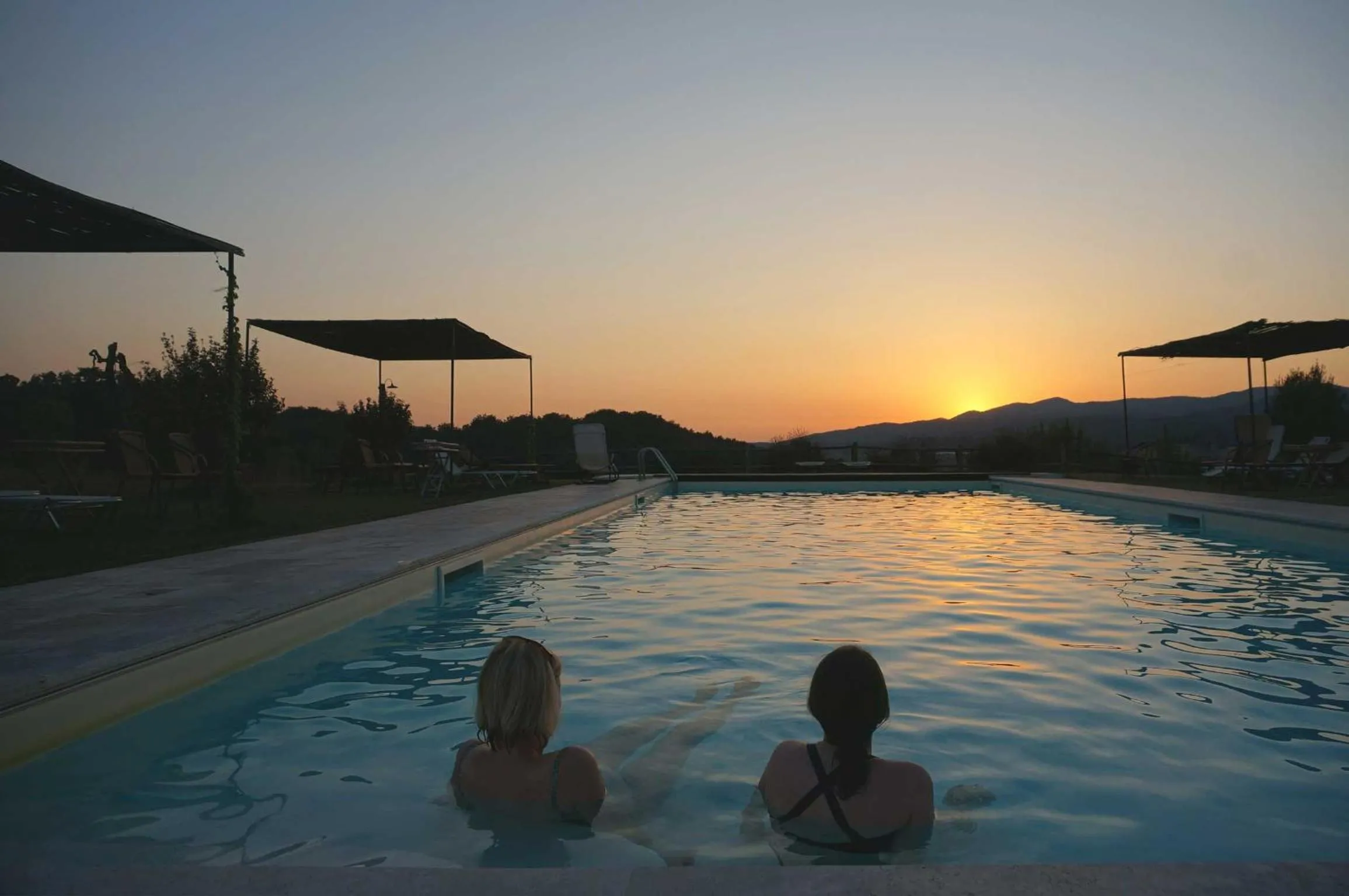 Swimming pool in Casale Refoli