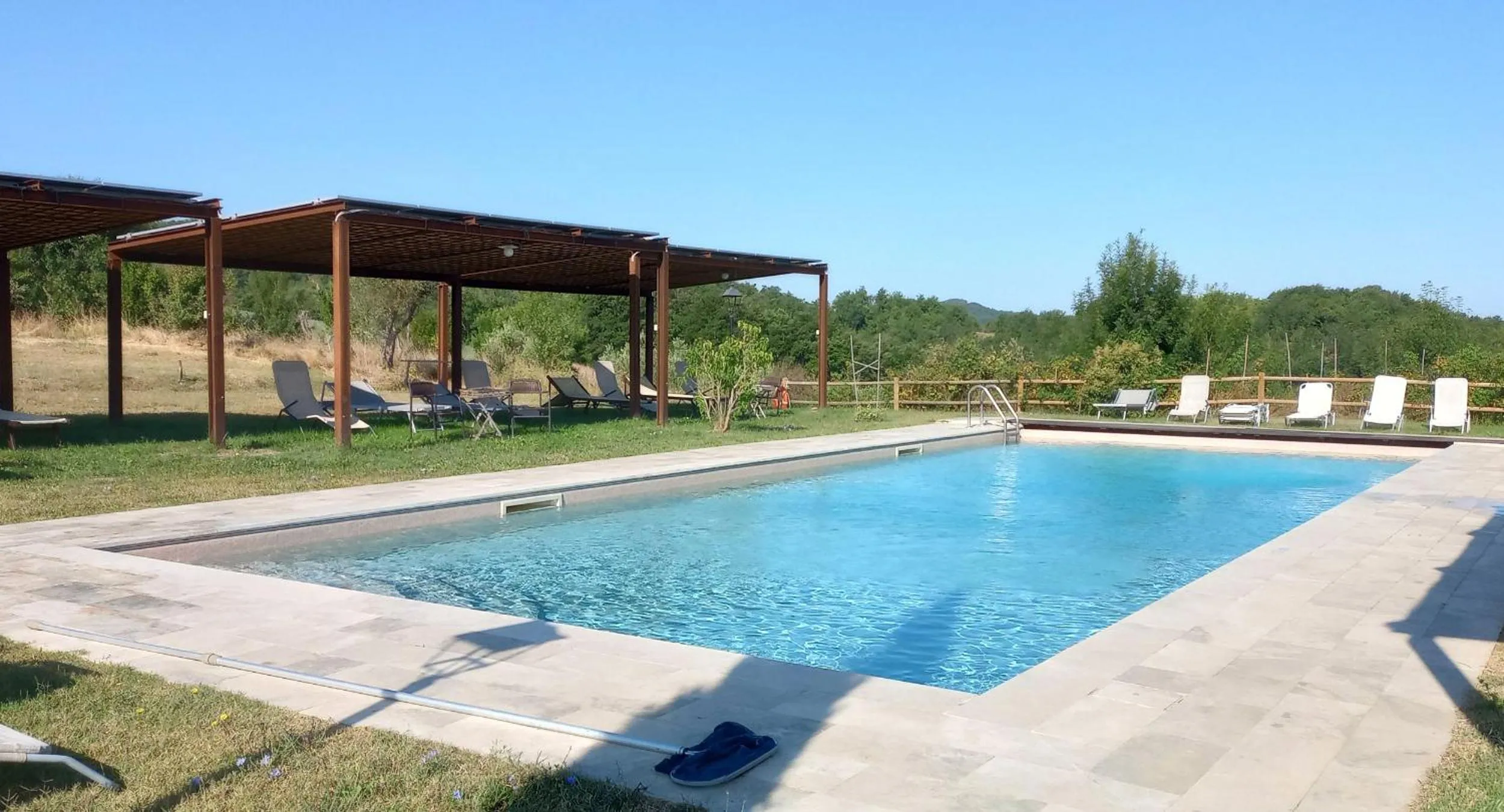 Swimming pool in Casale Refoli