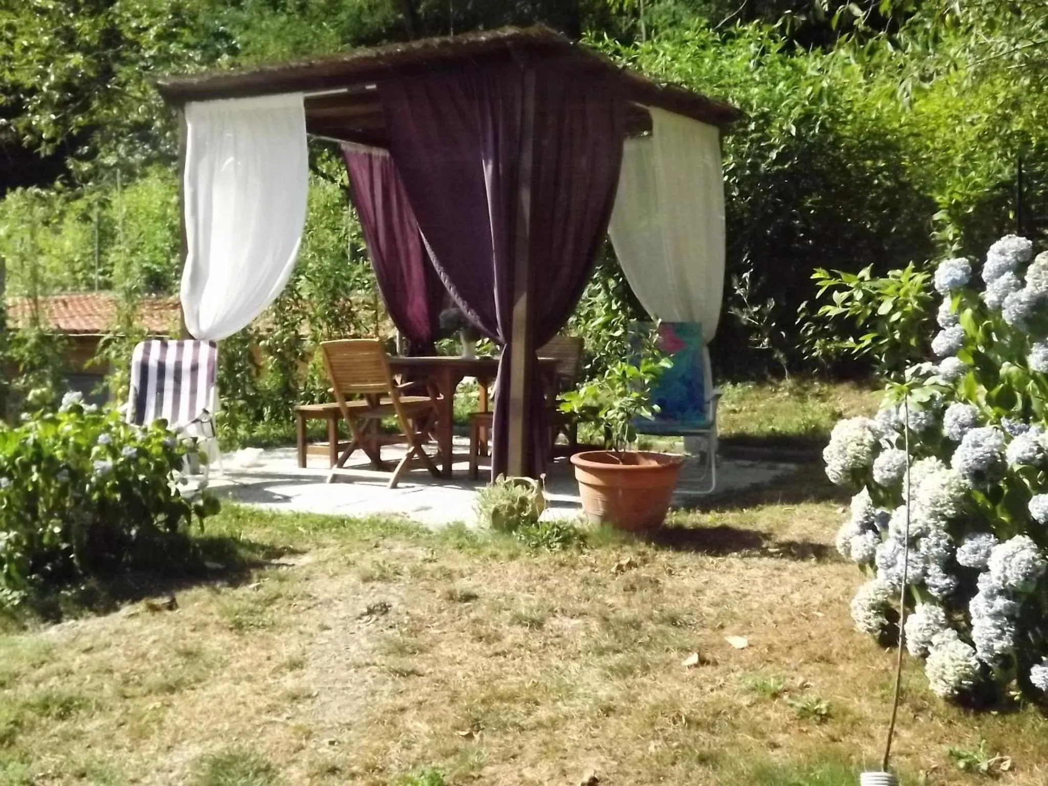 Summer in B&B Il Tempo Del Vento in front of the Castle