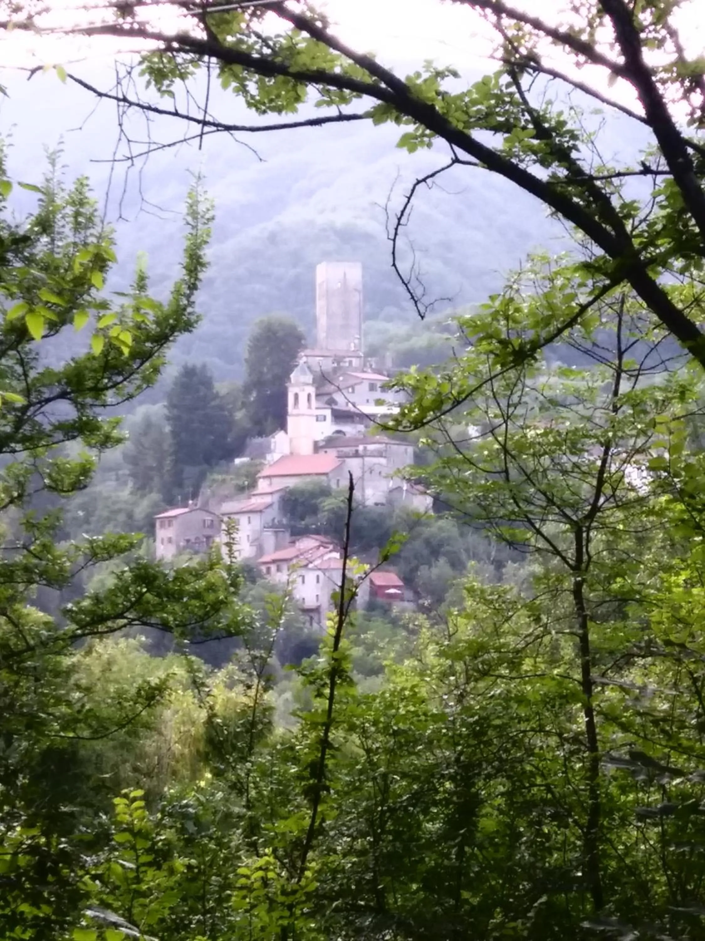 City view in B&B Il Tempo Del Vento in front of the Castle