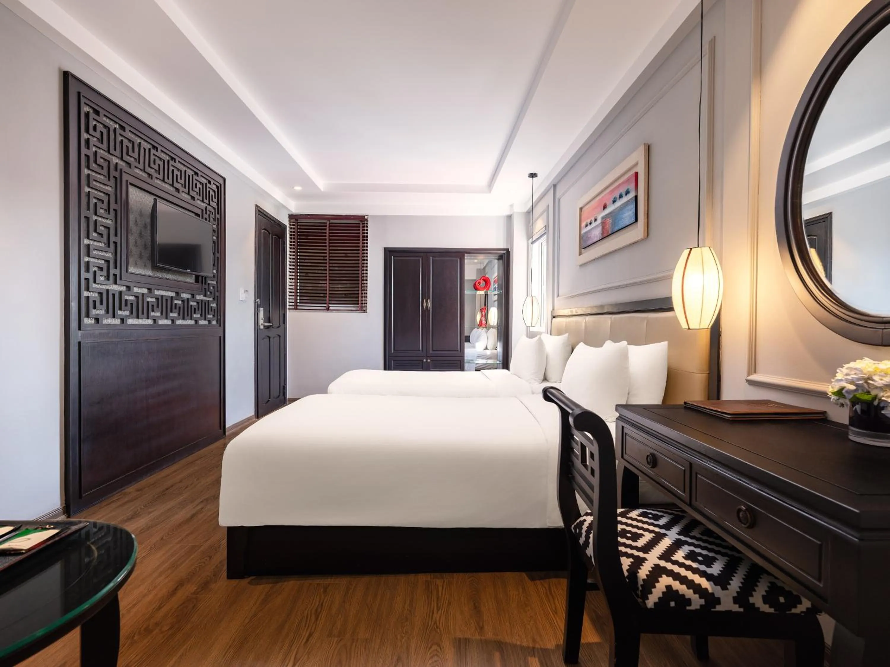 Bed in Hue Serene Palace Hotel