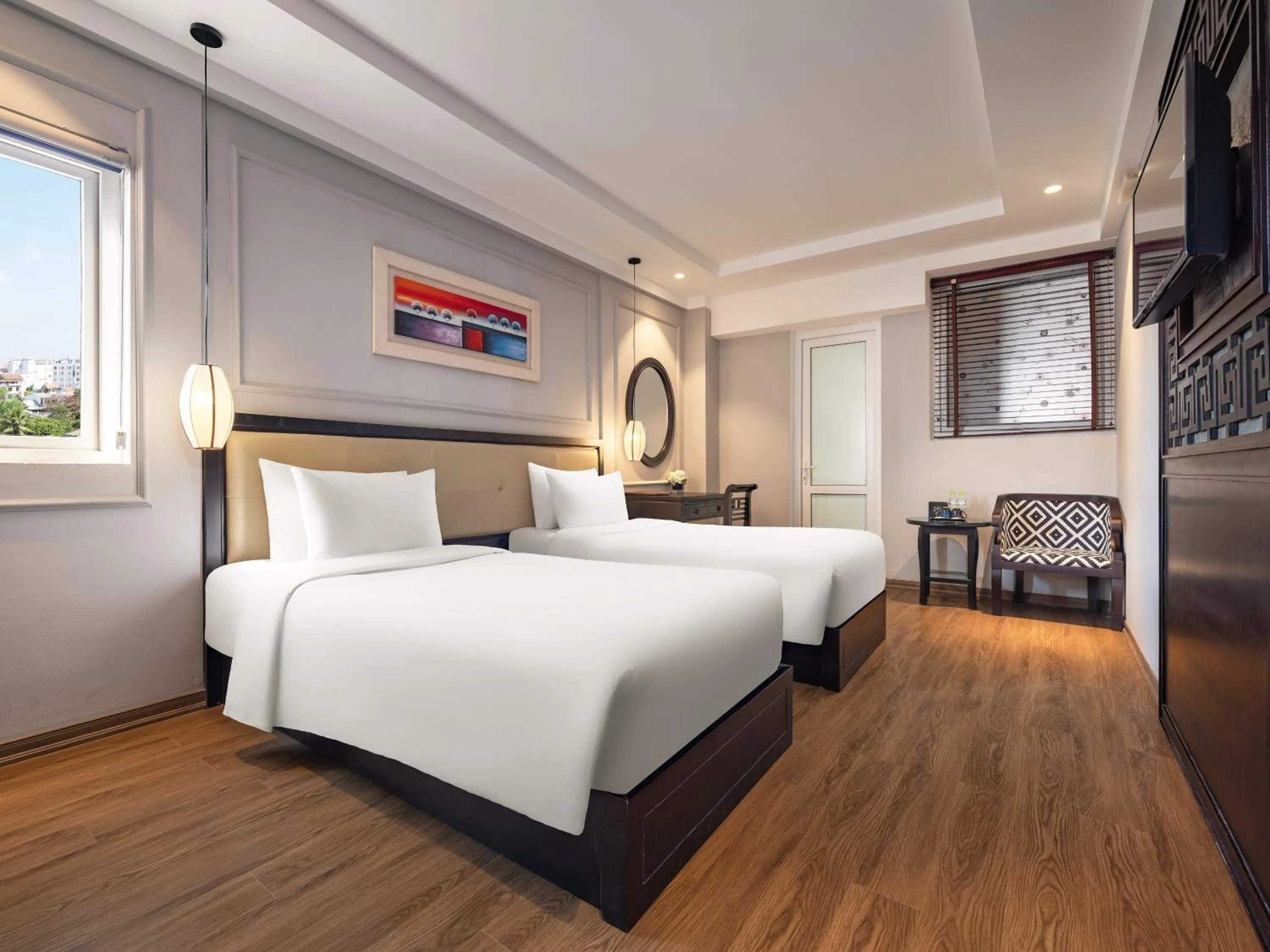 Bedroom, Bed in Hue Serene Palace Hotel