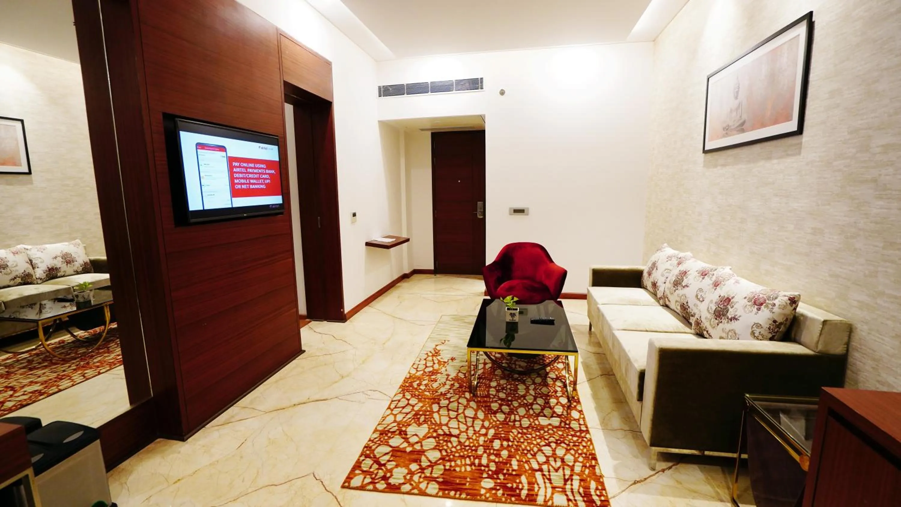 Living room in The Fern Residency Sarnath