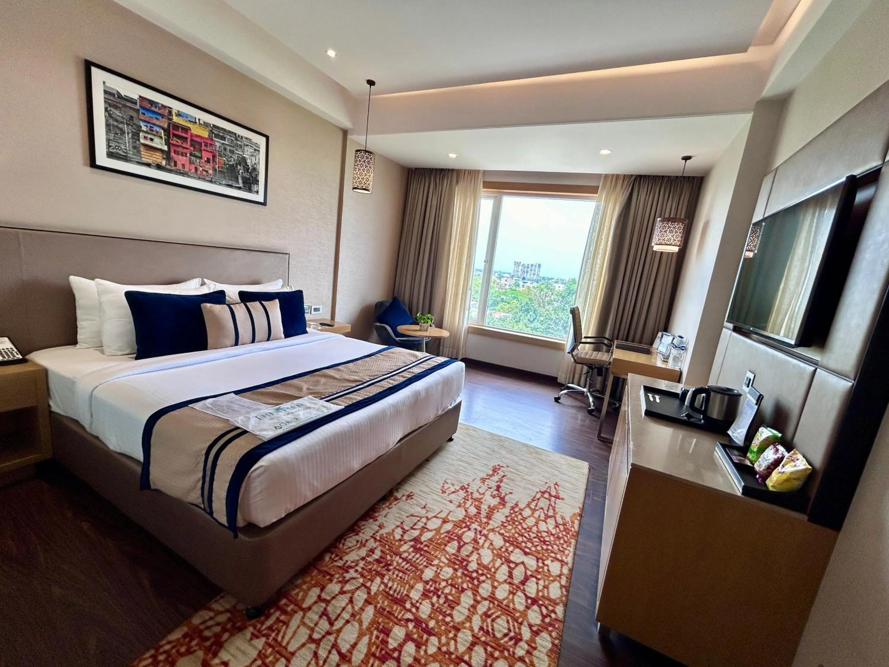 Bedroom, Bed in The Fern Residency Sarnath