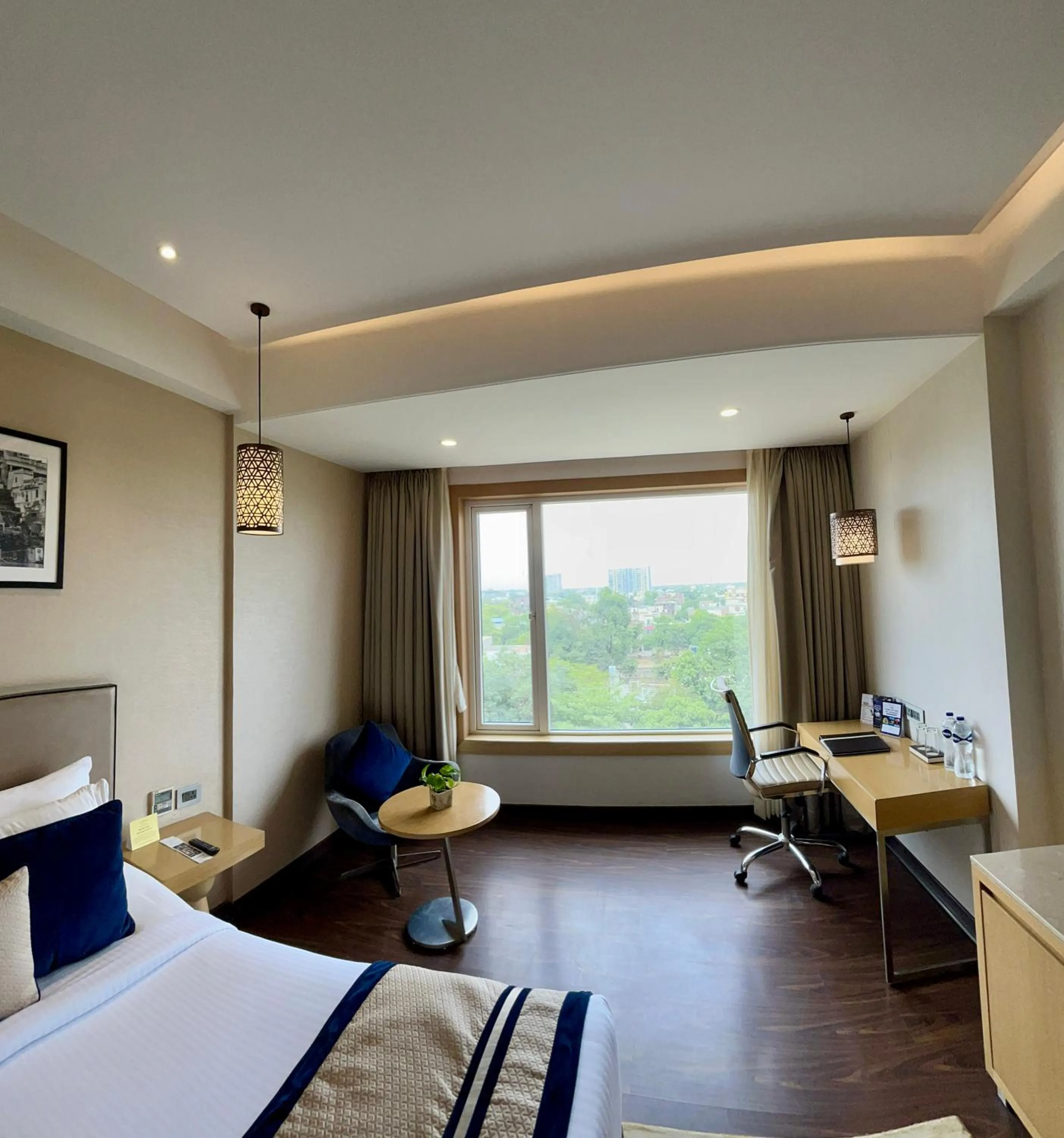 View (from property/room), Bed in The Fern Residency Sarnath