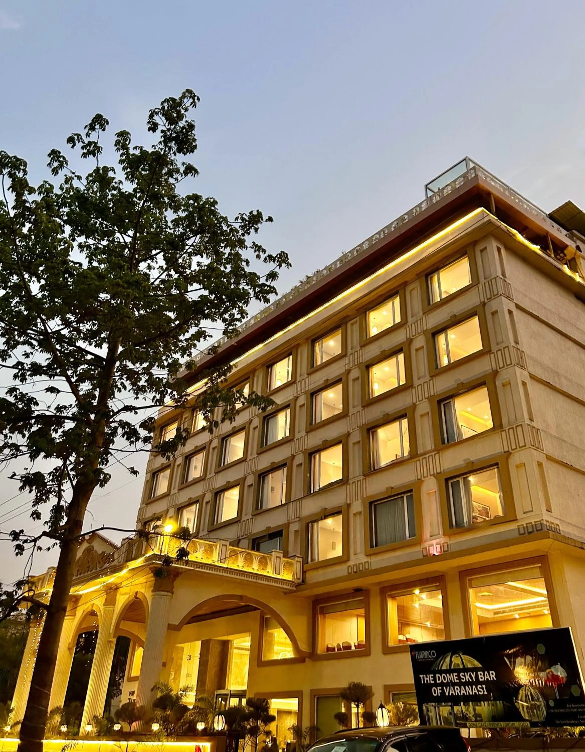 Facade/entrance in The Fern Residency Sarnath
