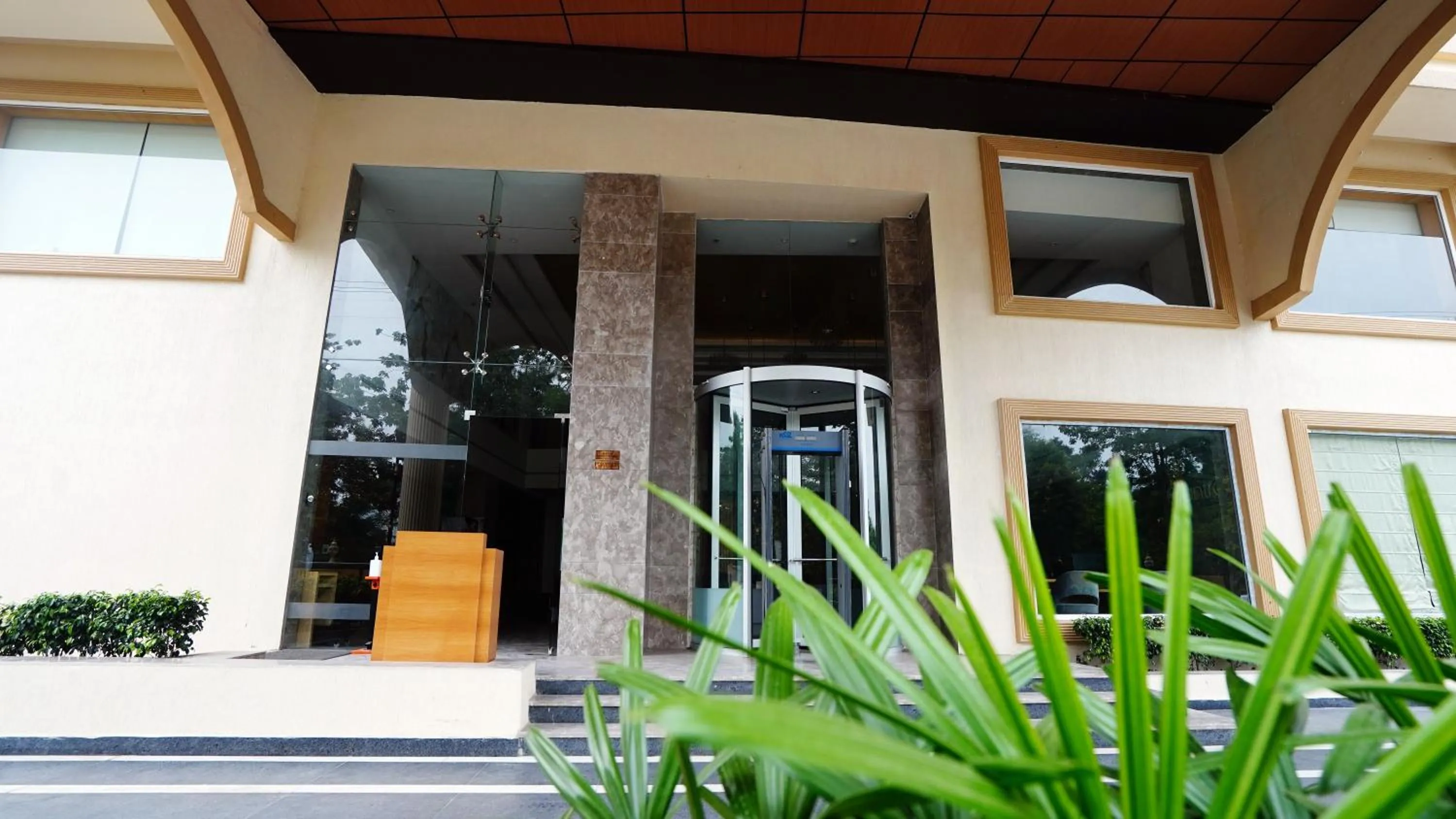 Facade/entrance in The Fern Residency Sarnath