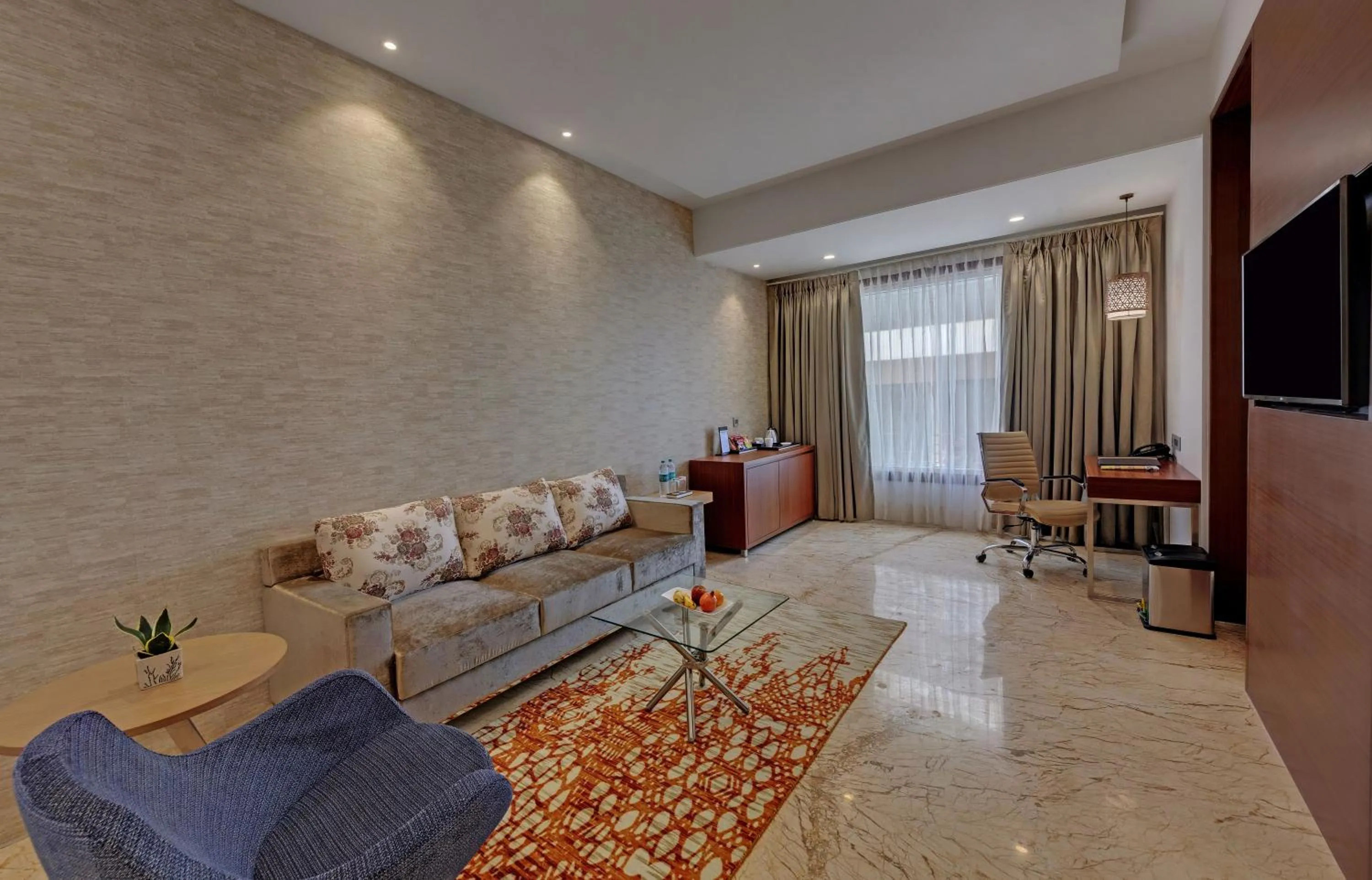 Living room in The Fern Residency Sarnath