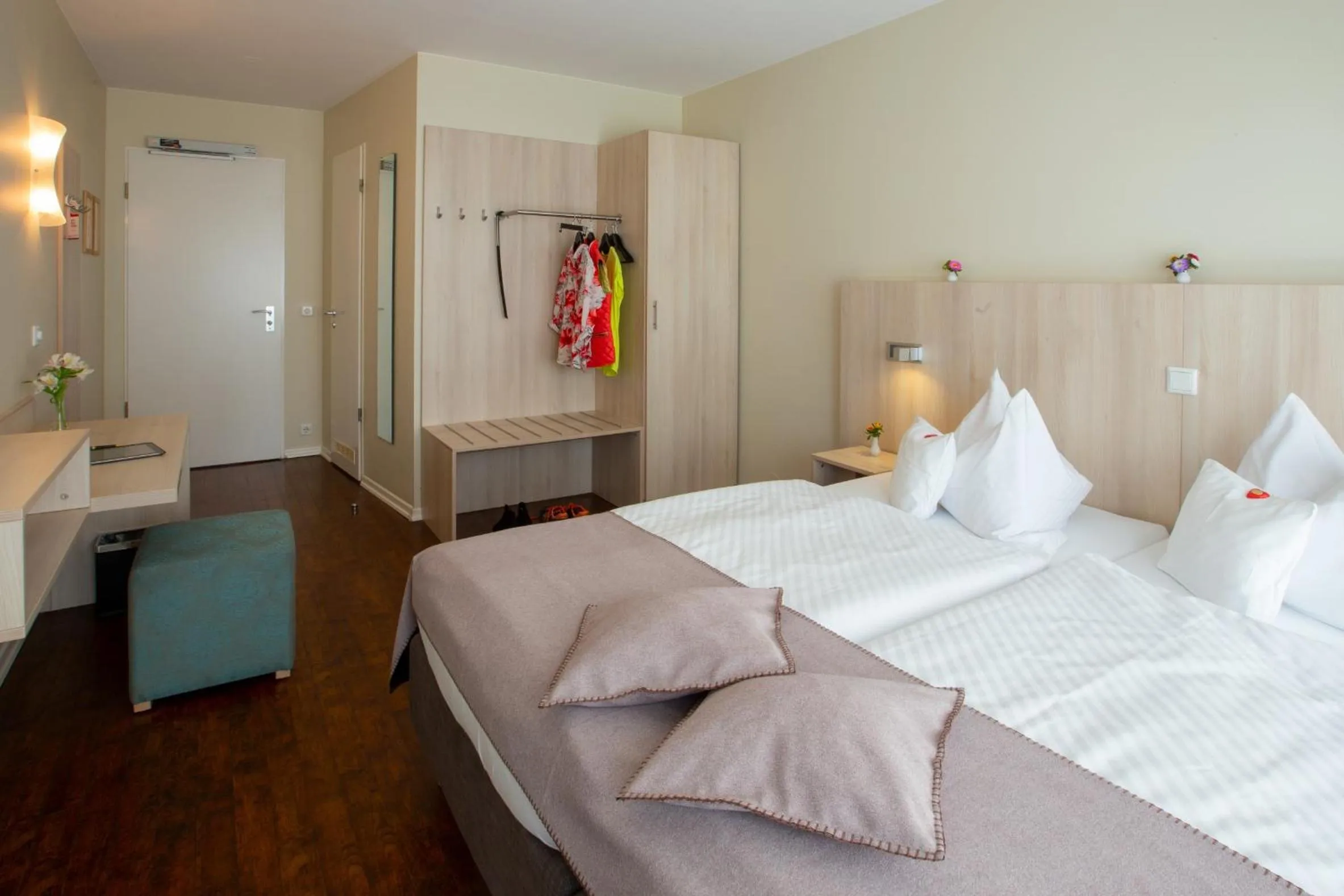 Bed in Stadthaushotel Hamburg - Inklusionshotel