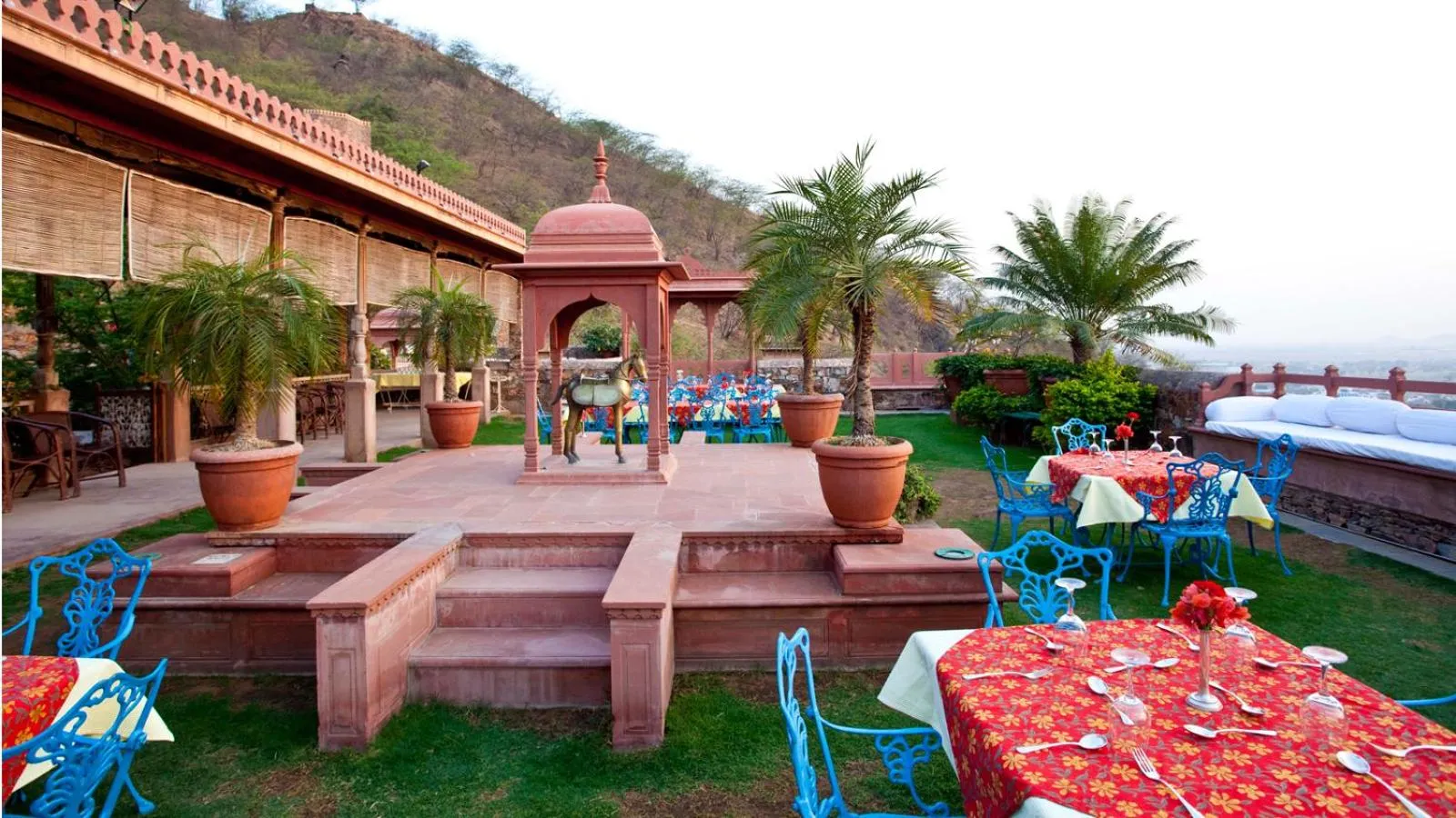 Property building in Neemrana Fort-Palace