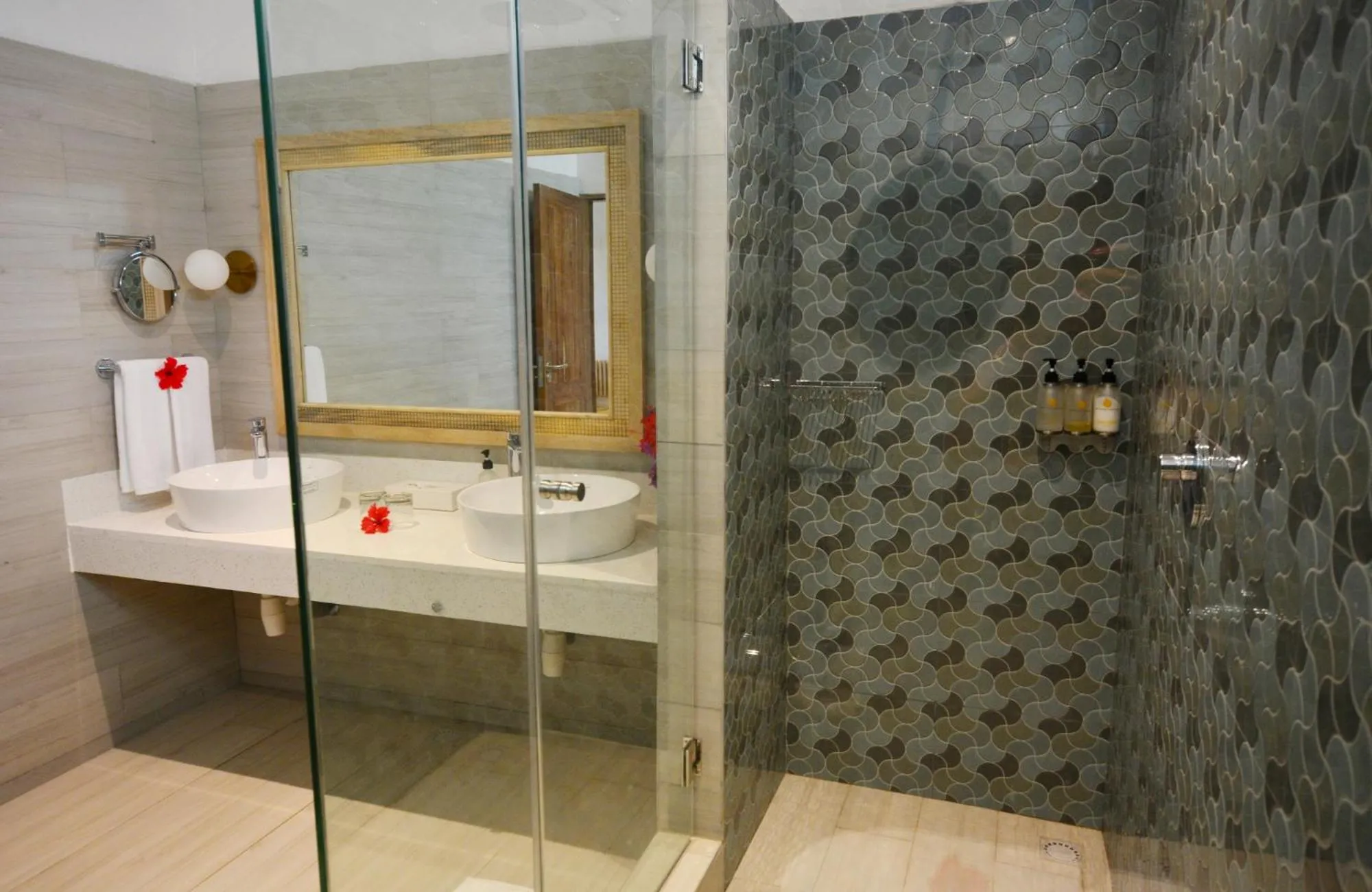 Shower in Neptune Pwani Beach Resort & Spa Zanzibar - All Inclusive