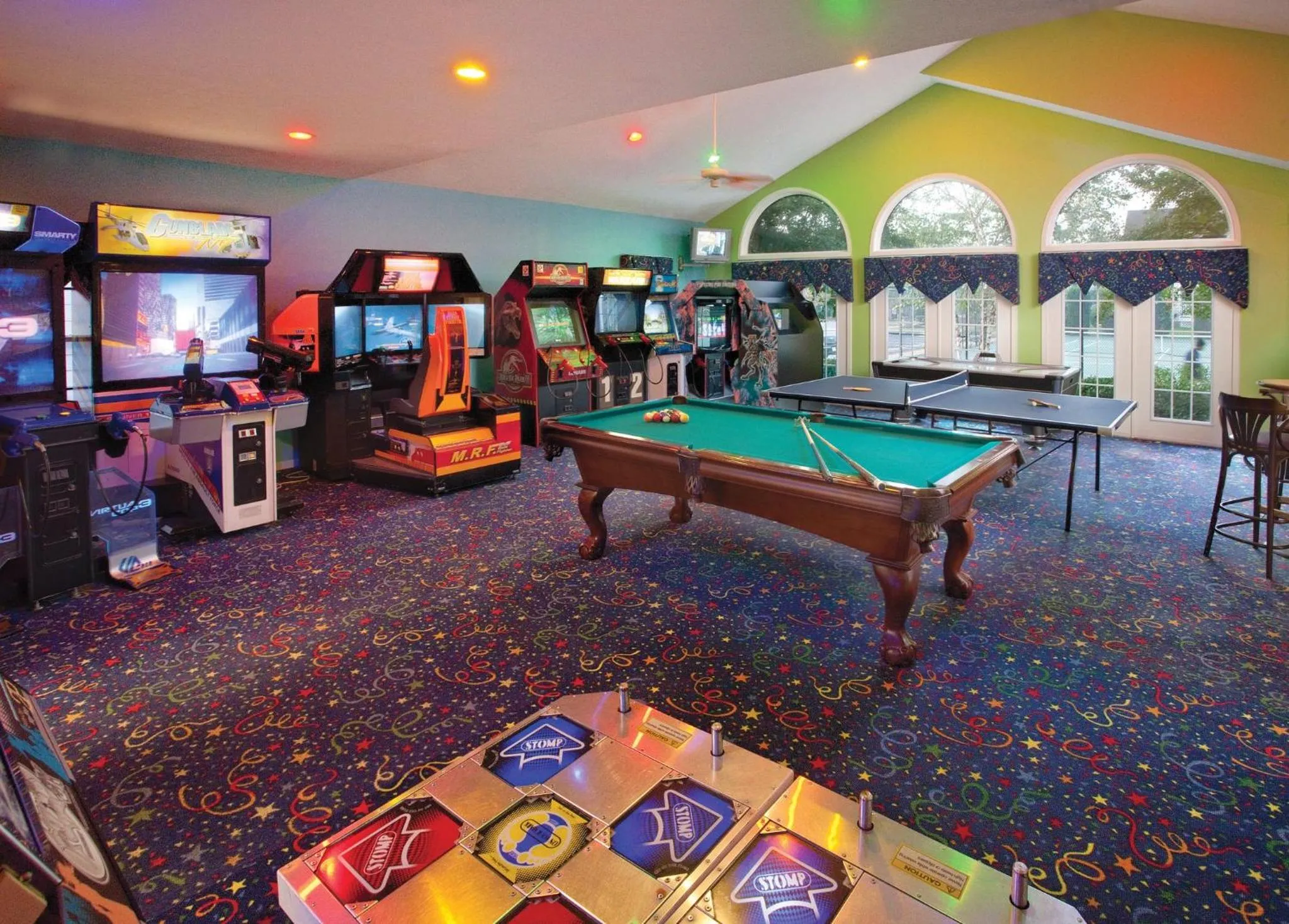 Game Room in Club Wyndham Kingsgate