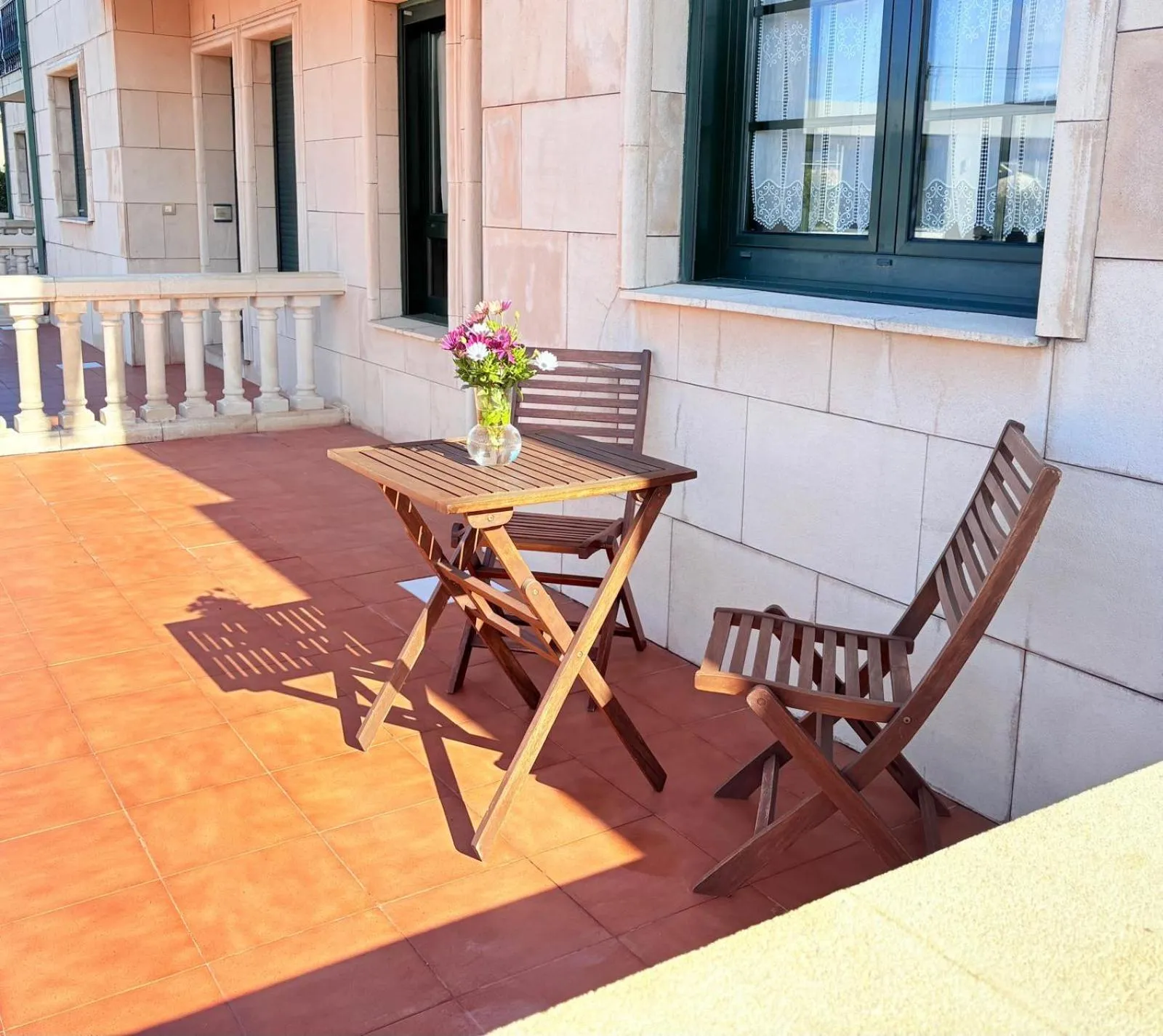 Balcony/Terrace in Apartamentos Luarca