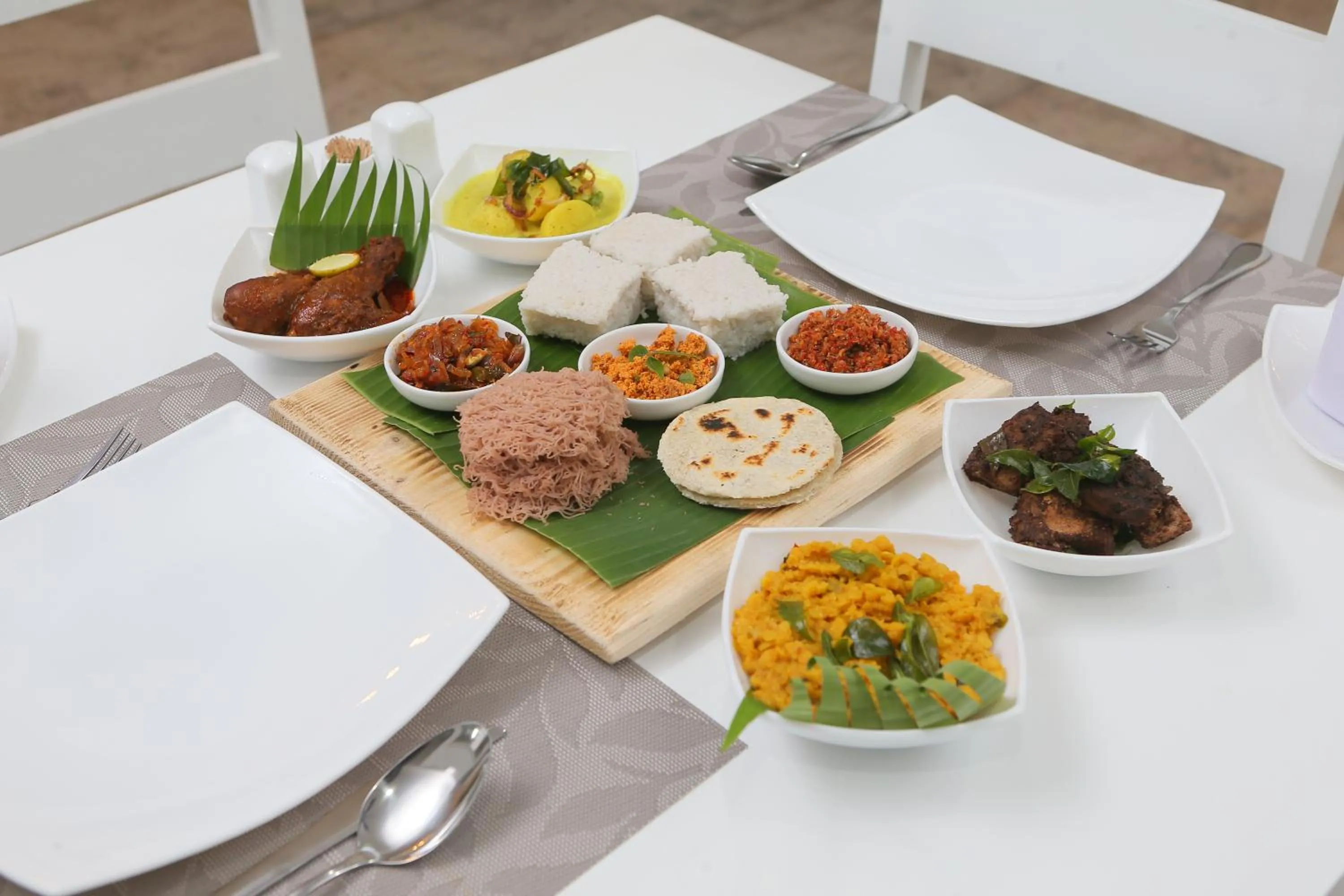 Breakfast in de MODA Boutique Hotel Galle