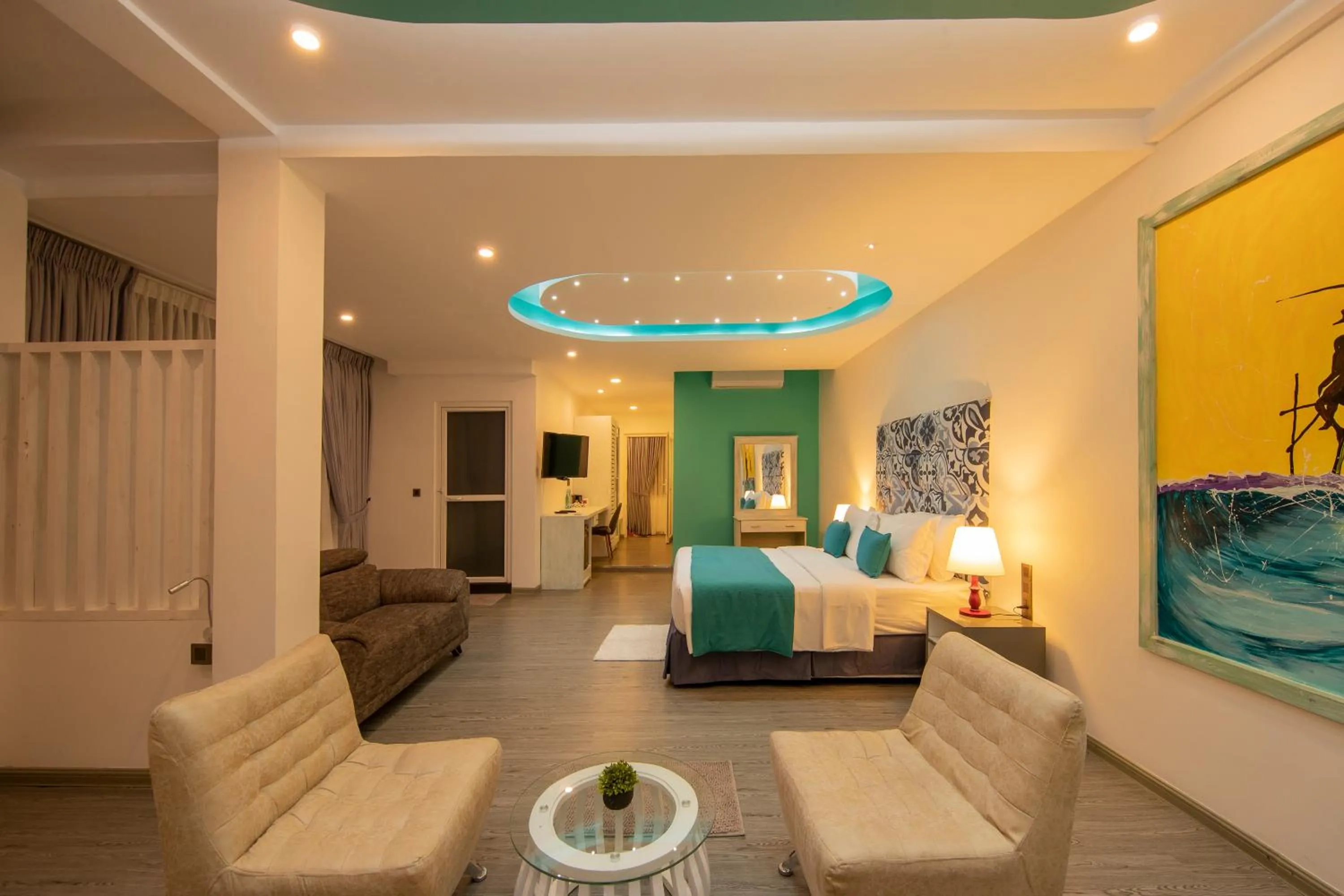 Photo of the whole room, Bed in de MODA Boutique Hotel Galle