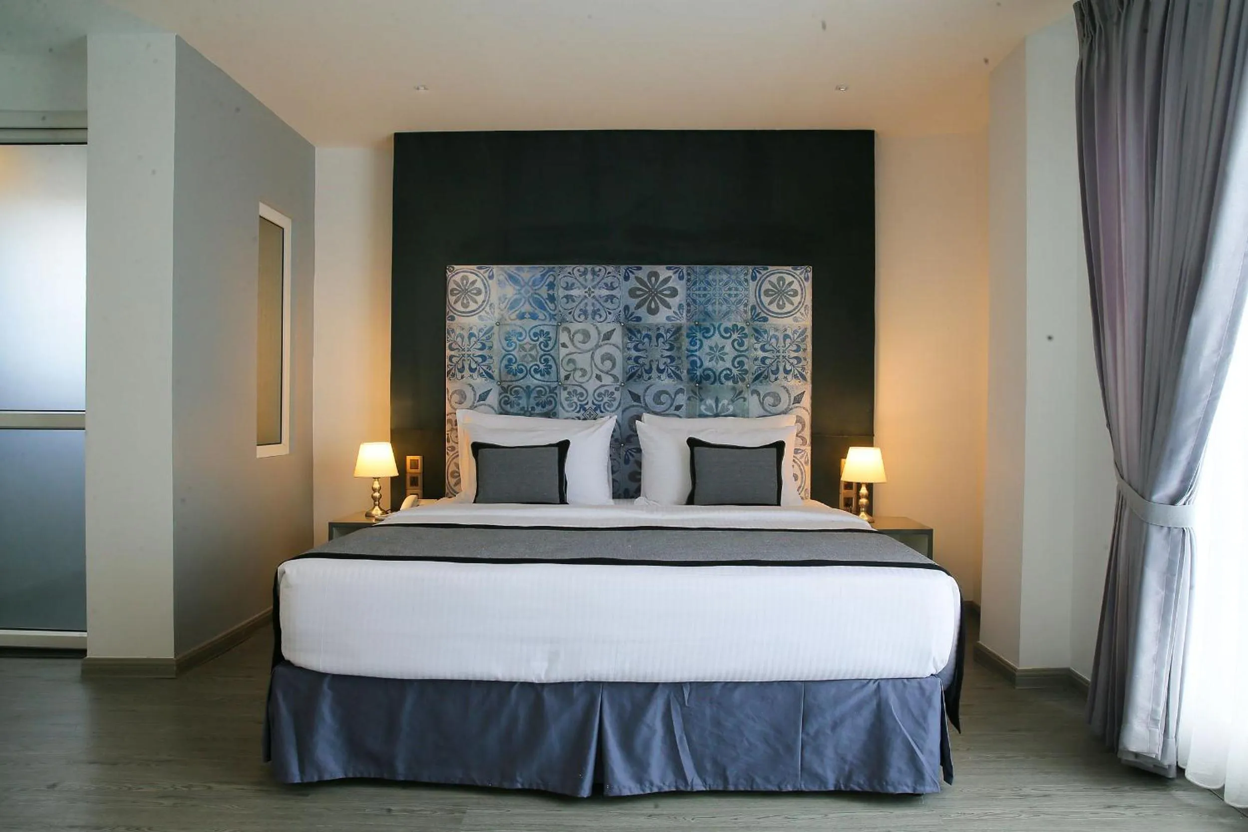 Bed in de MODA Boutique Hotel Galle
