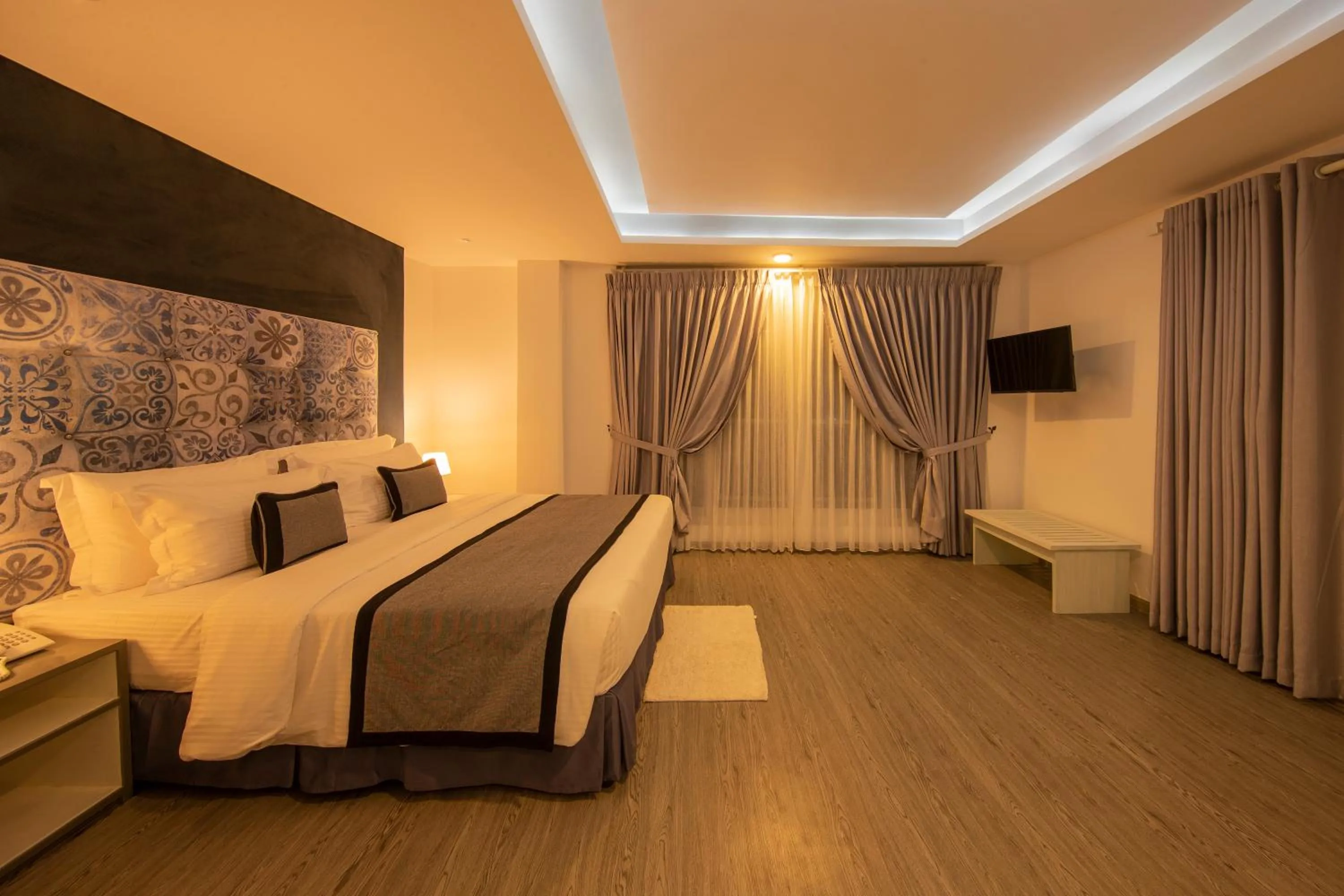 Bed in de MODA Boutique Hotel Galle