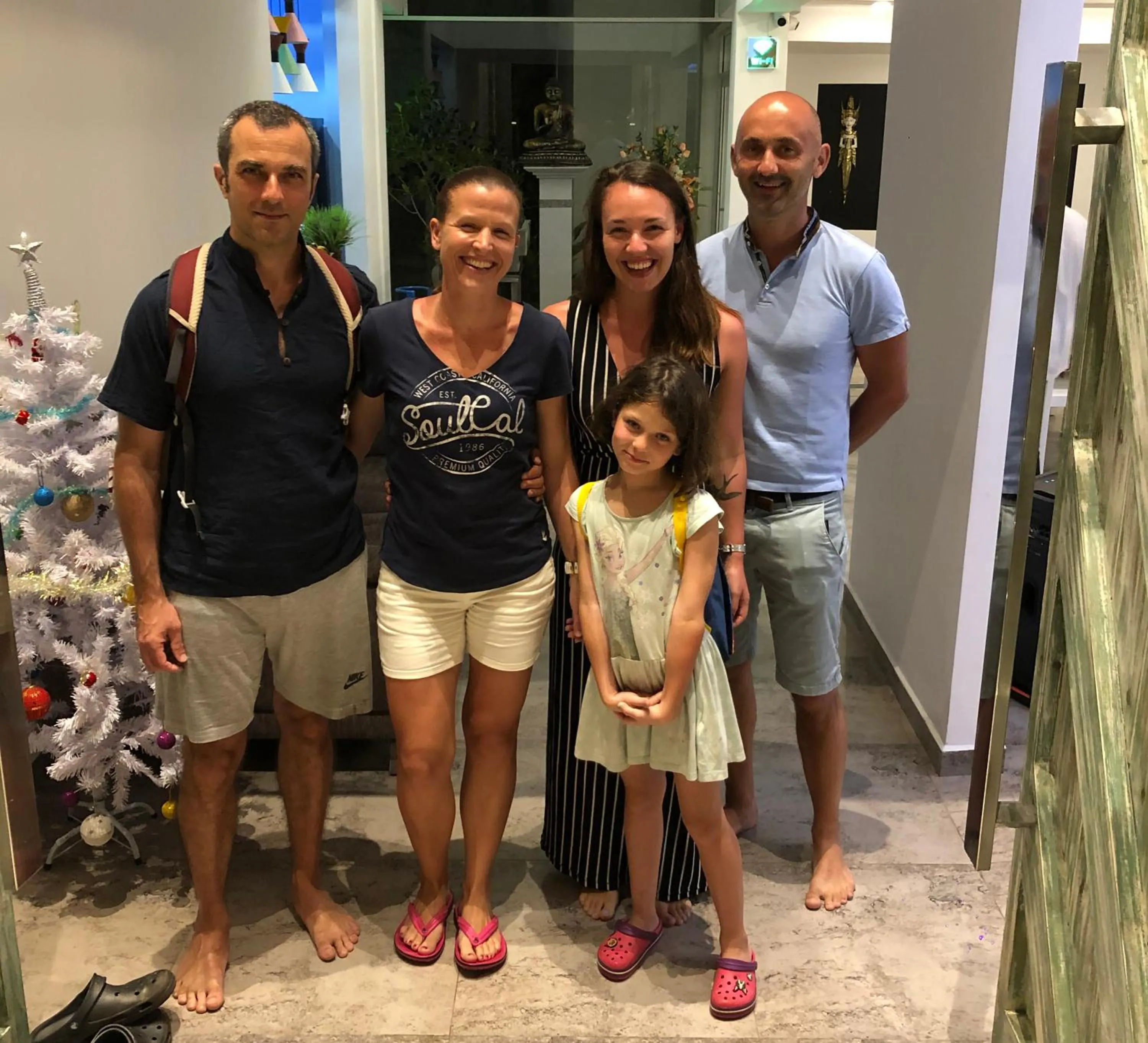 group of guests in de MODA Boutique Hotel Galle