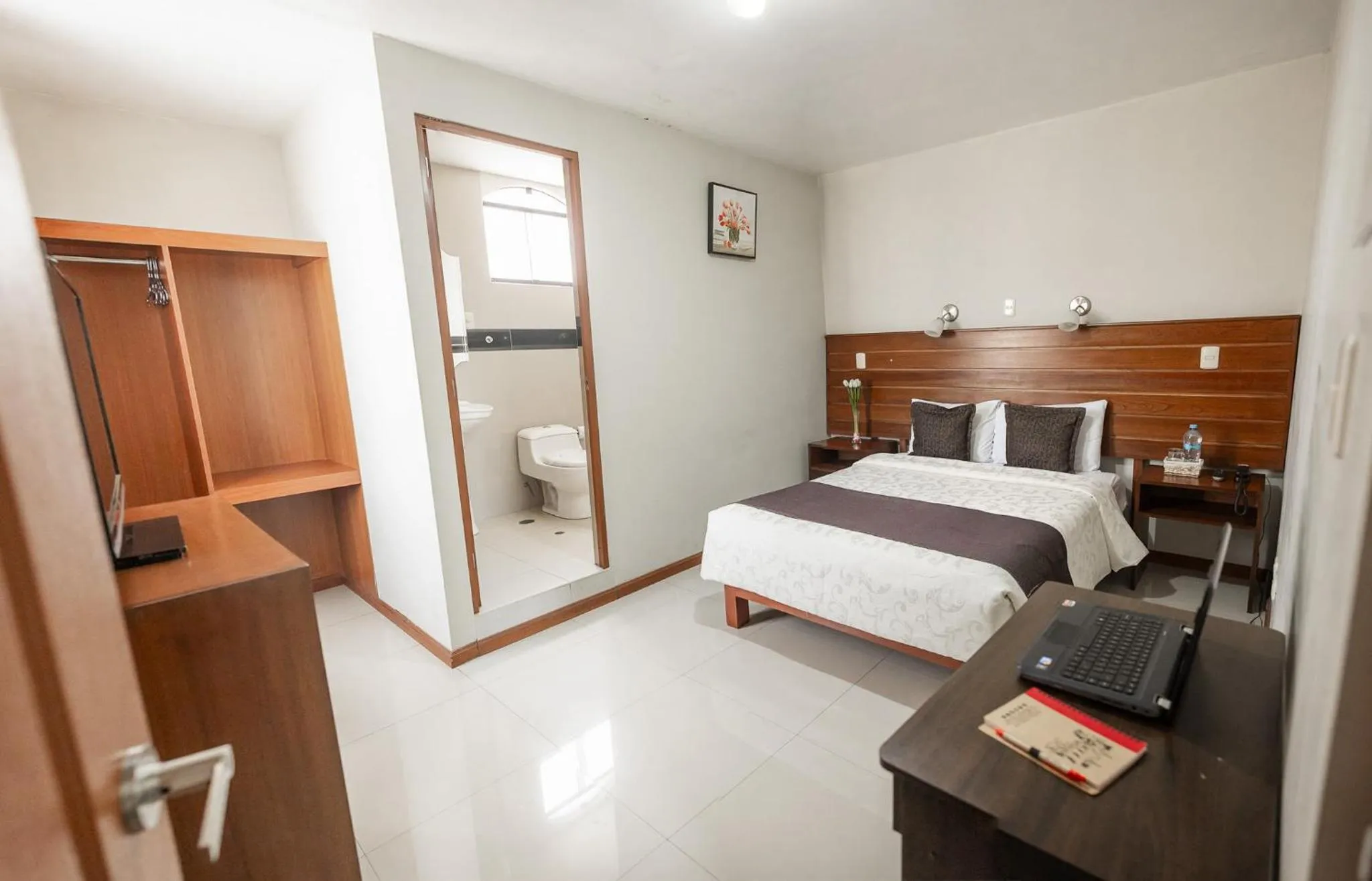 Bed in Hotel La Casona Del Olivo Arequipa