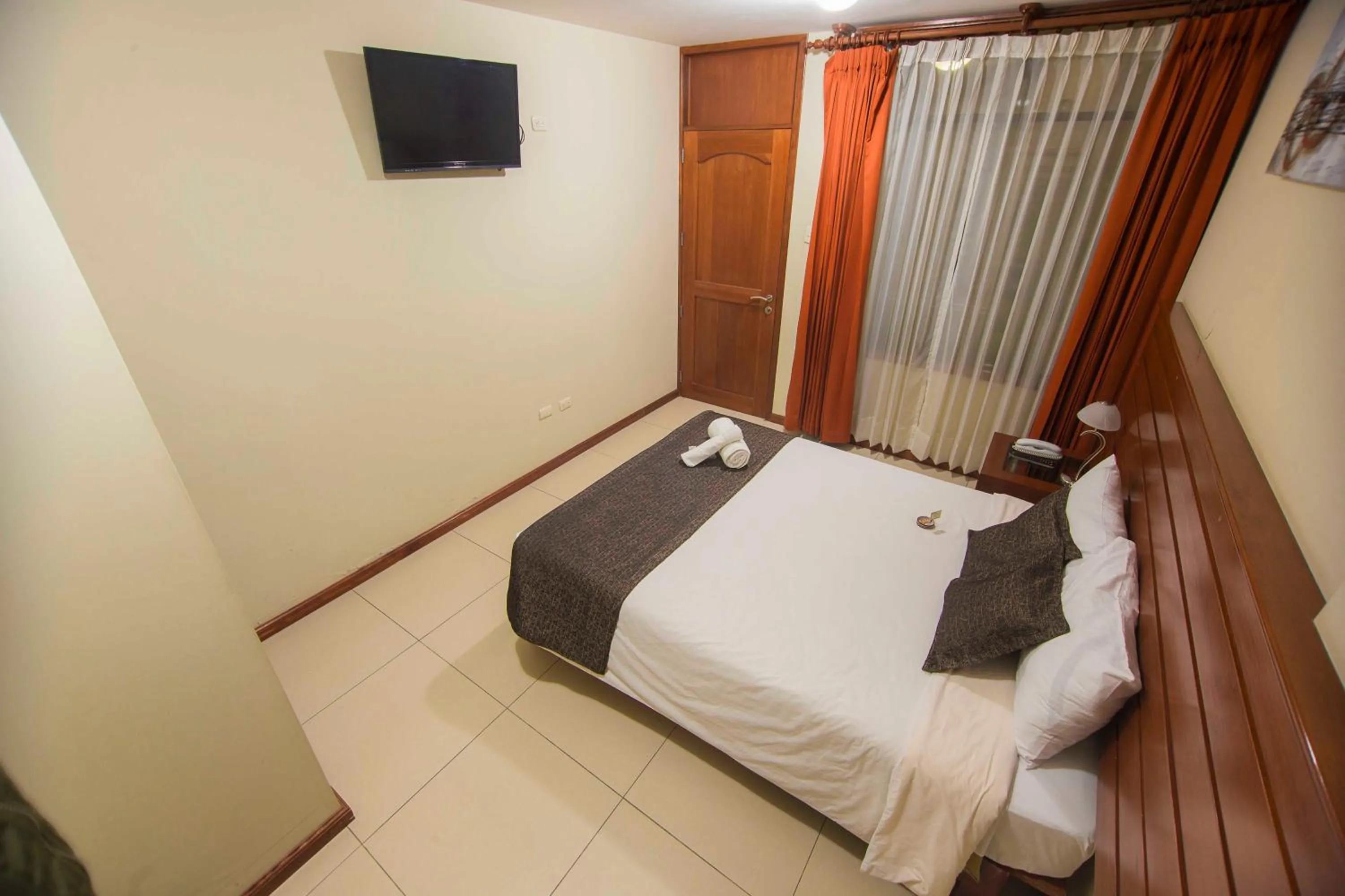 Bed in Hotel La Casona Del Olivo Arequipa