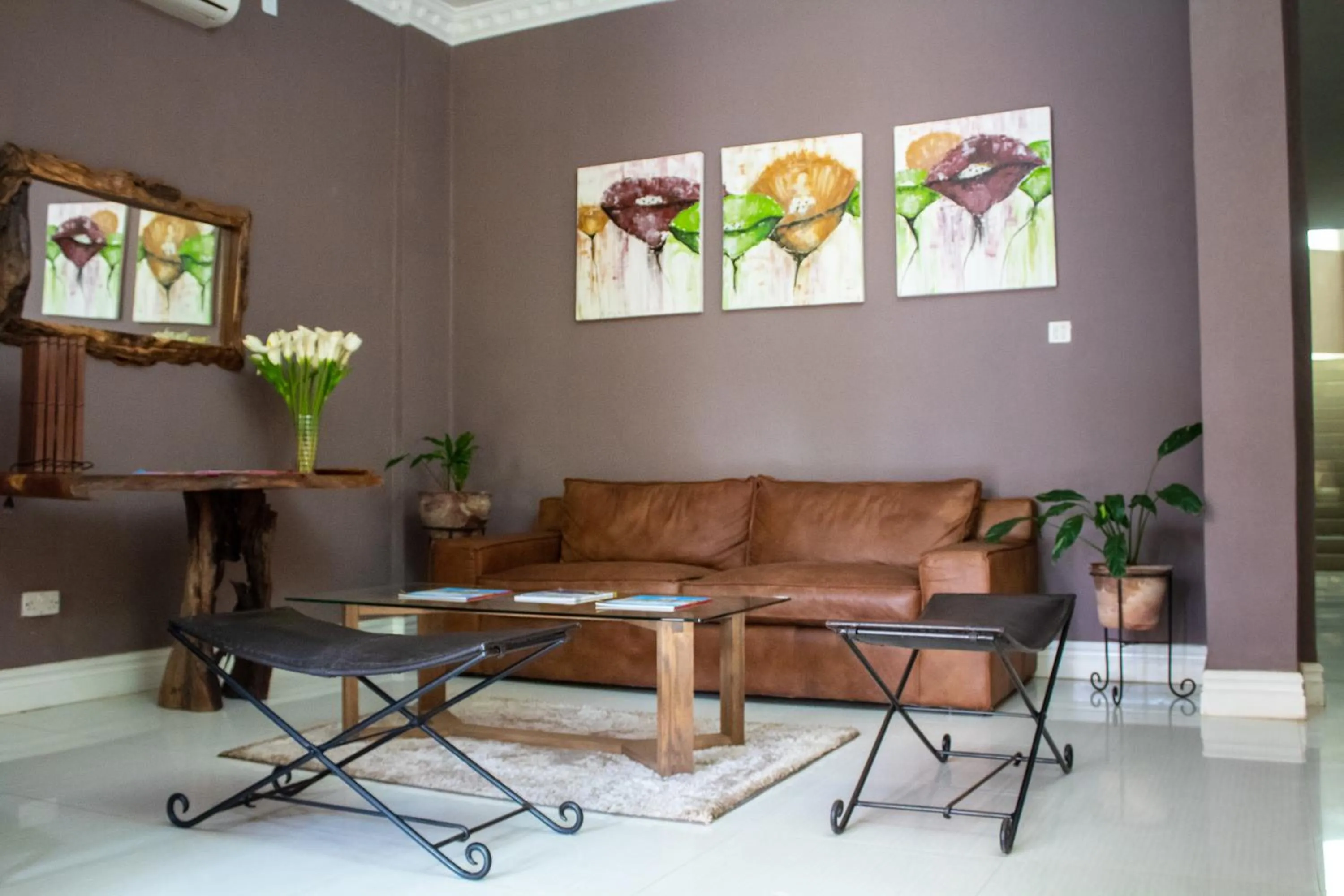 Decorative detail in MalVille Boutique Hotel