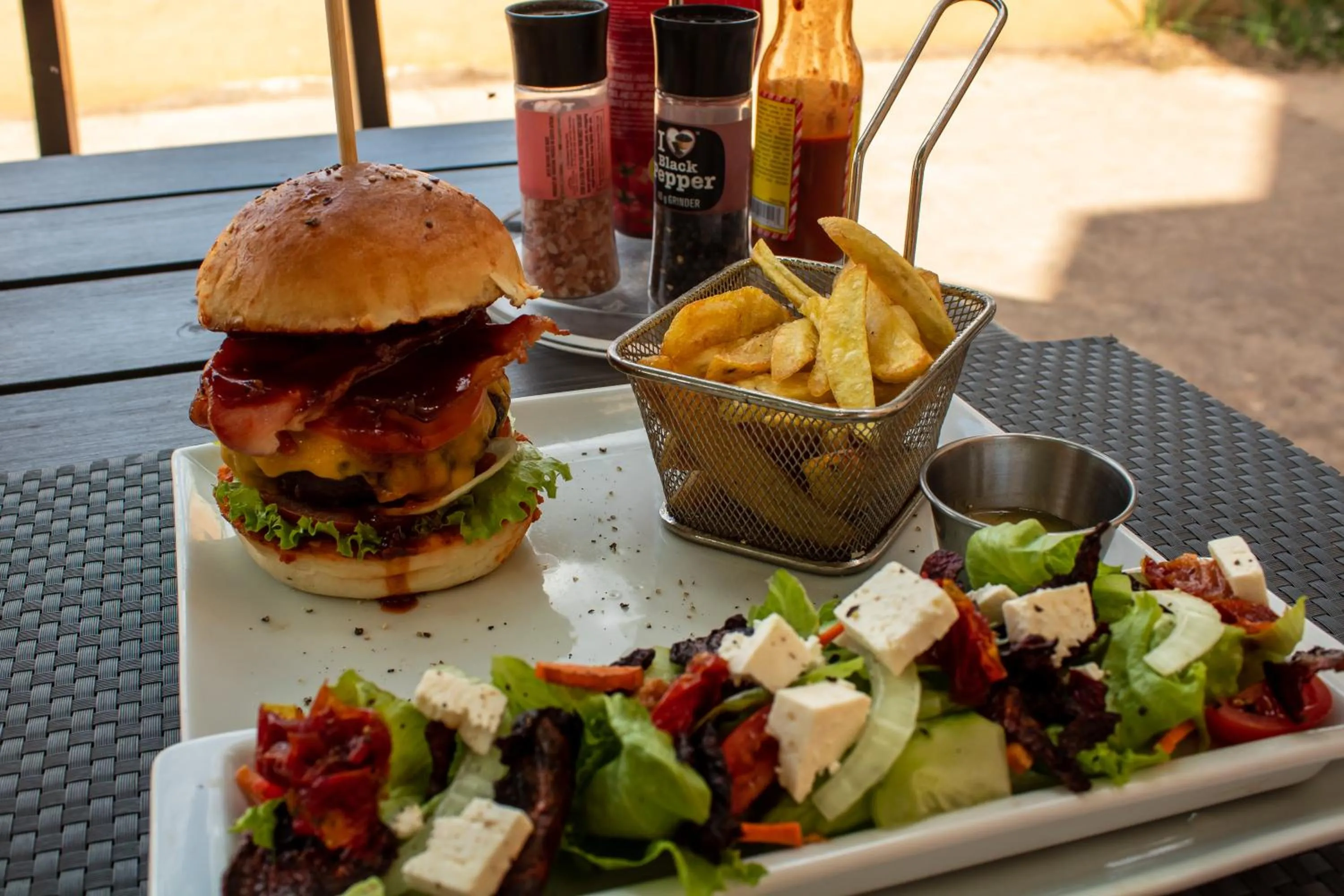 Food close-up in MalVille Boutique Hotel