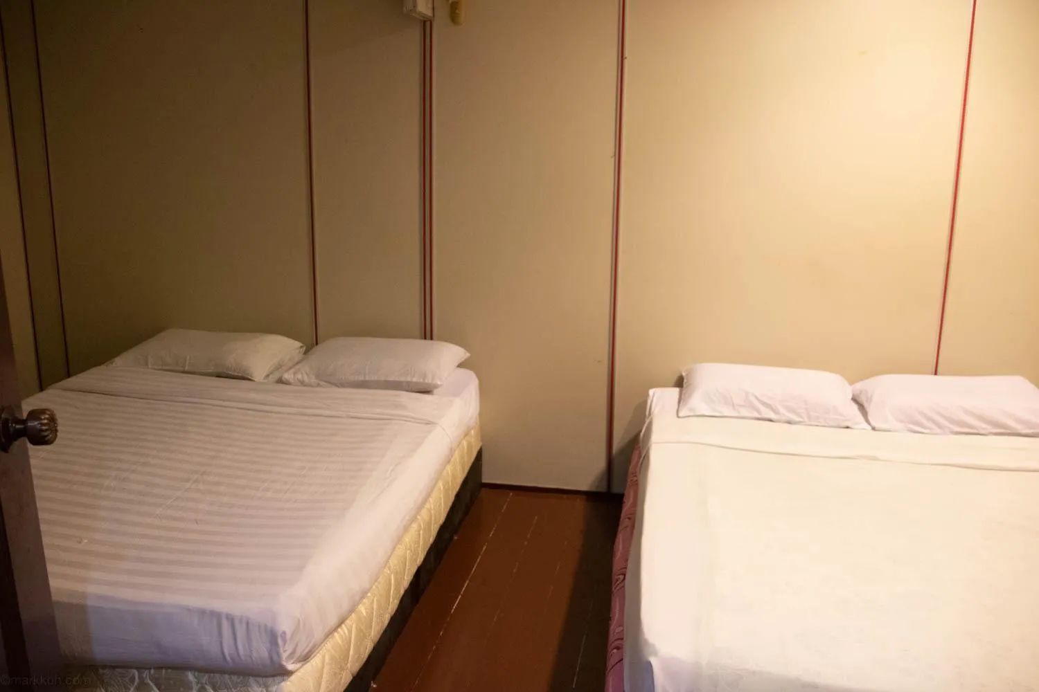 Bed in Sea Lion Pulau Ketam Inn