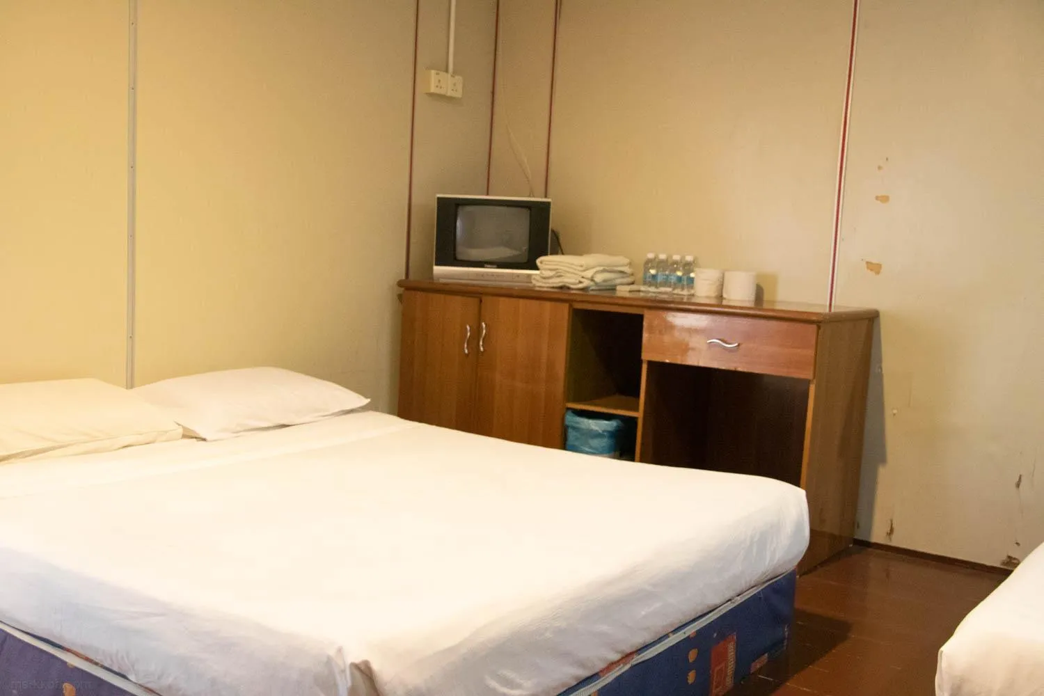 Bed in Sea Lion Pulau Ketam Inn