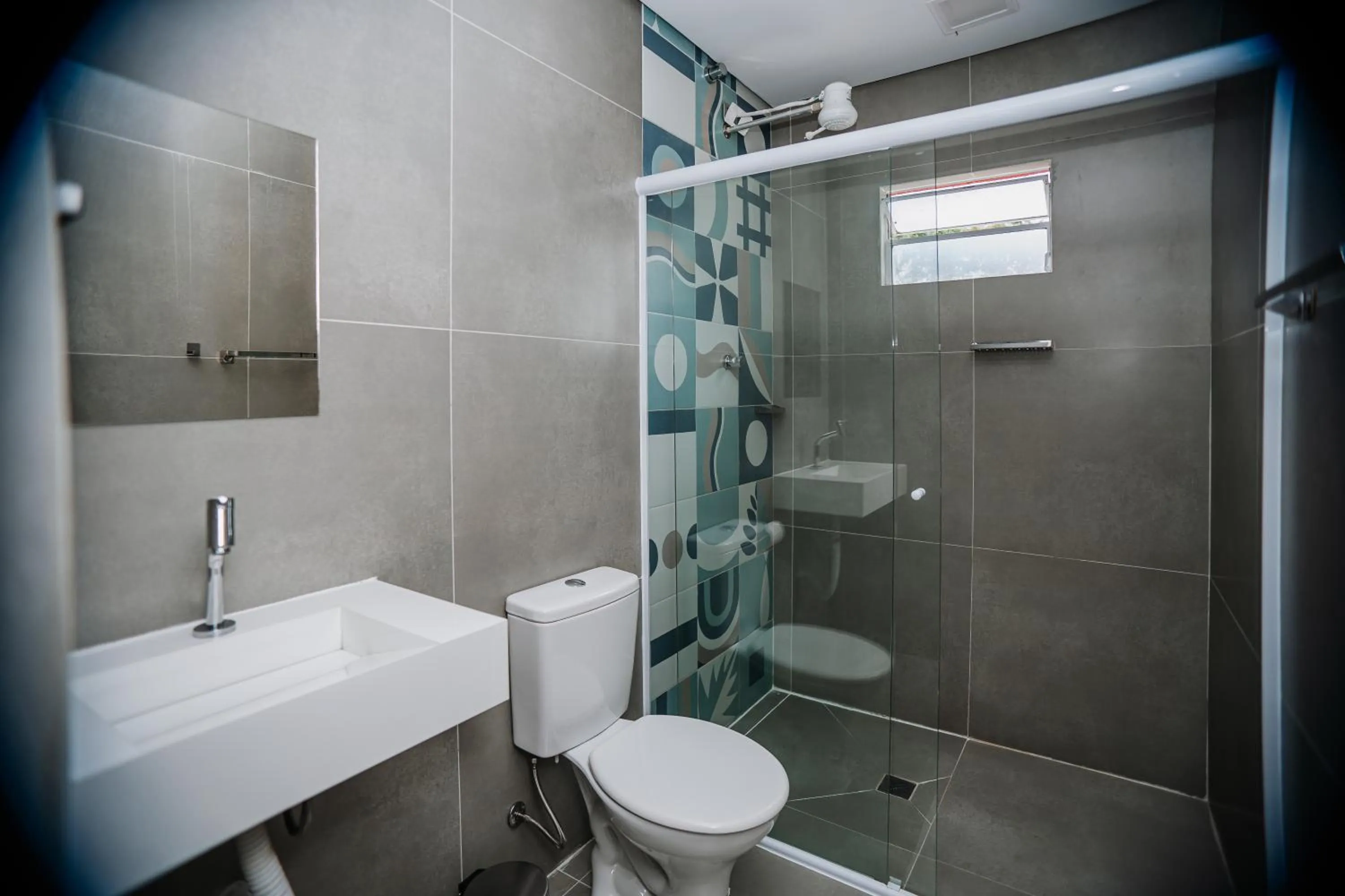 Shower in Hotel Pinheirinho