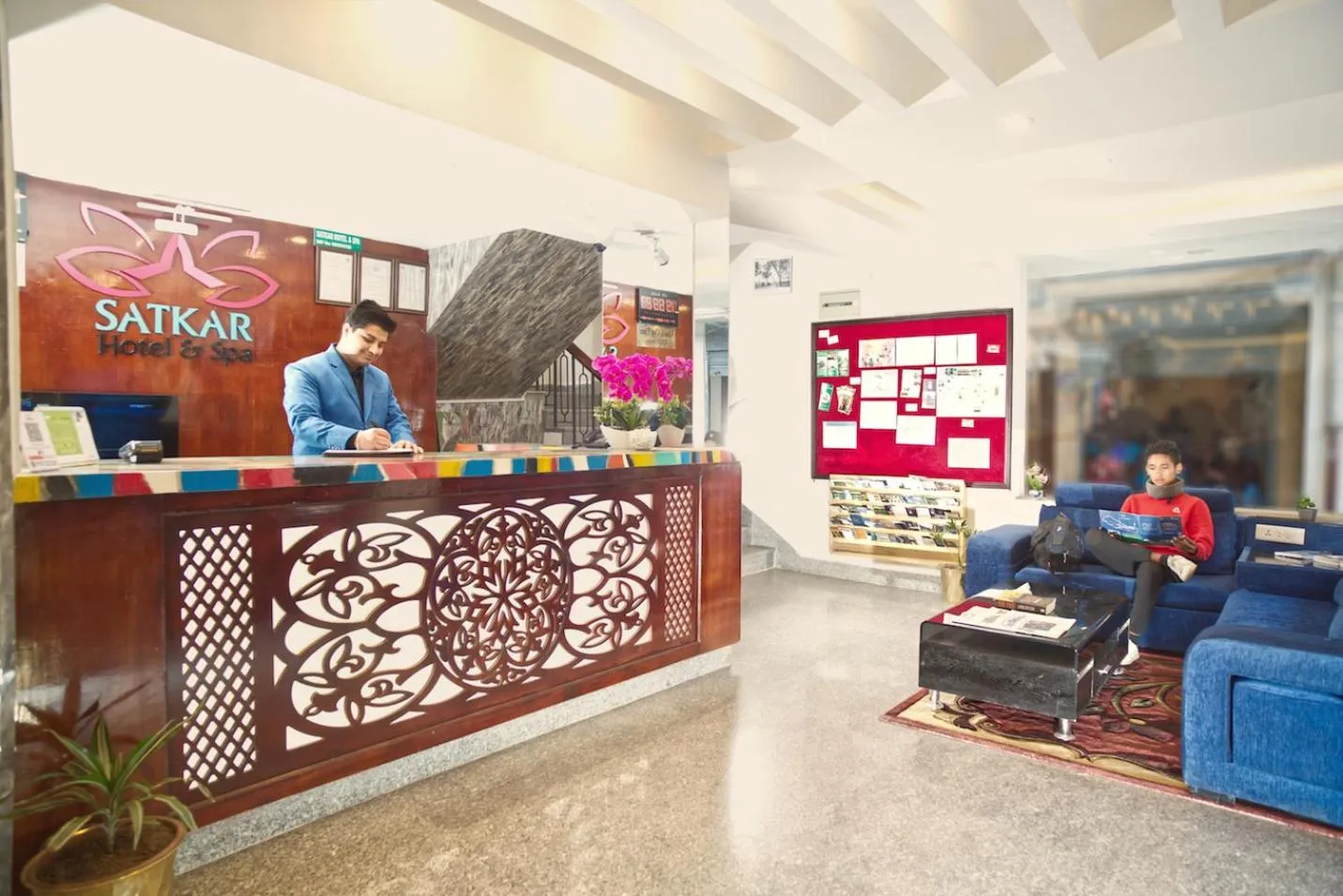 Staff in Satkar Hotel and Spa