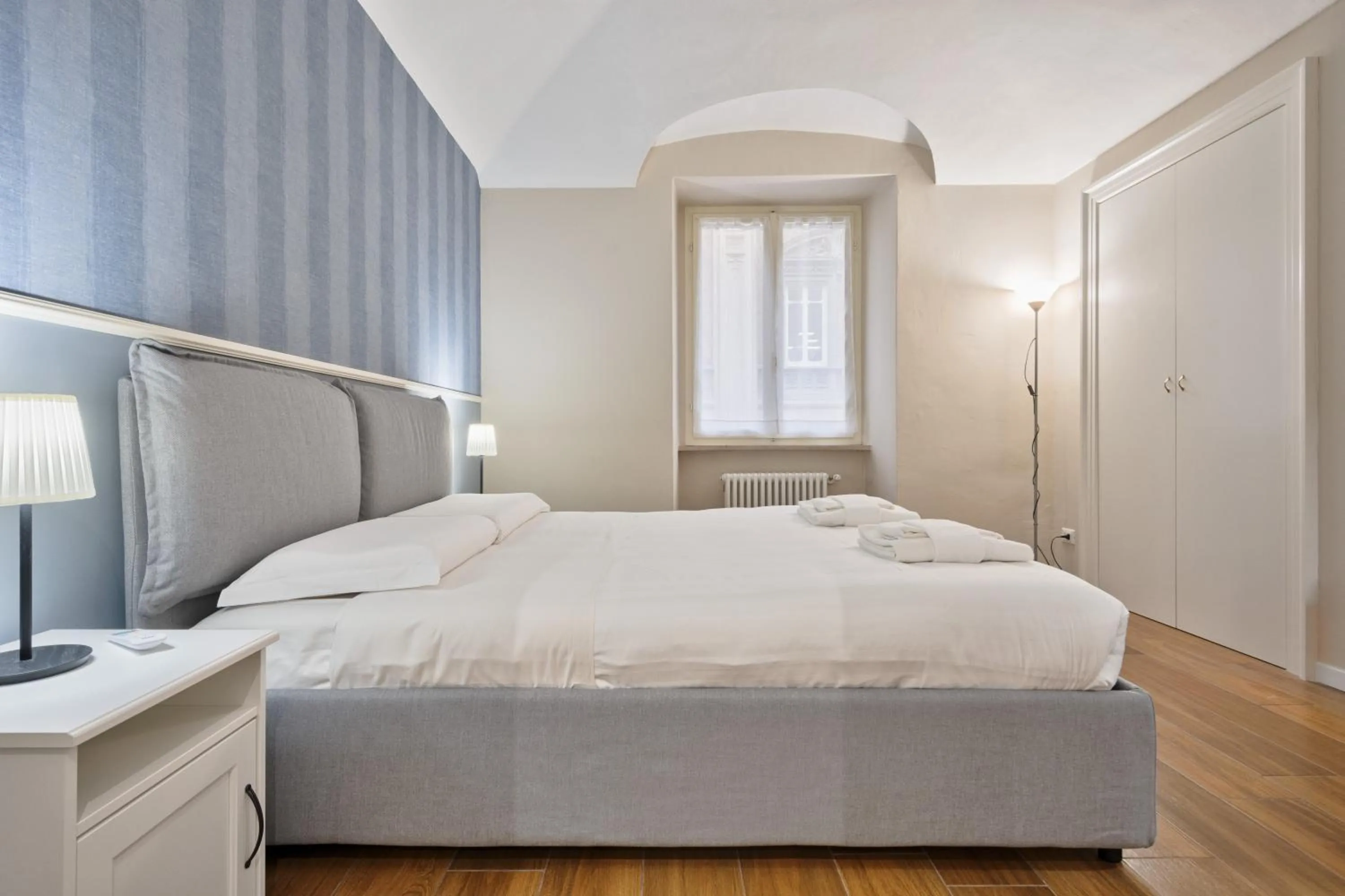 Bedroom, Bed in GuestHost - Porta Susa Elegant & Design Apartment