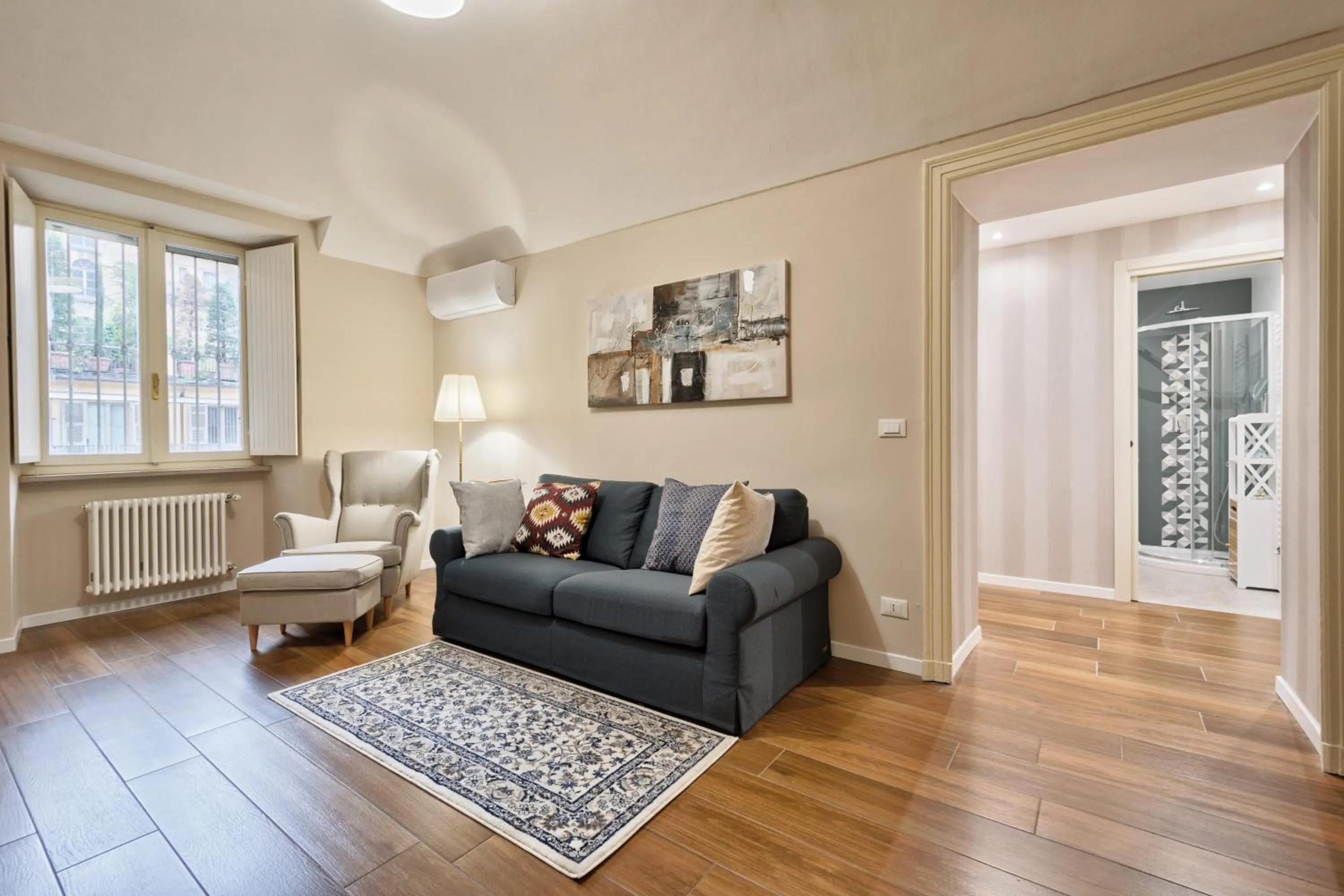 Living room in GuestHost - Porta Susa Elegant & Design Apartment