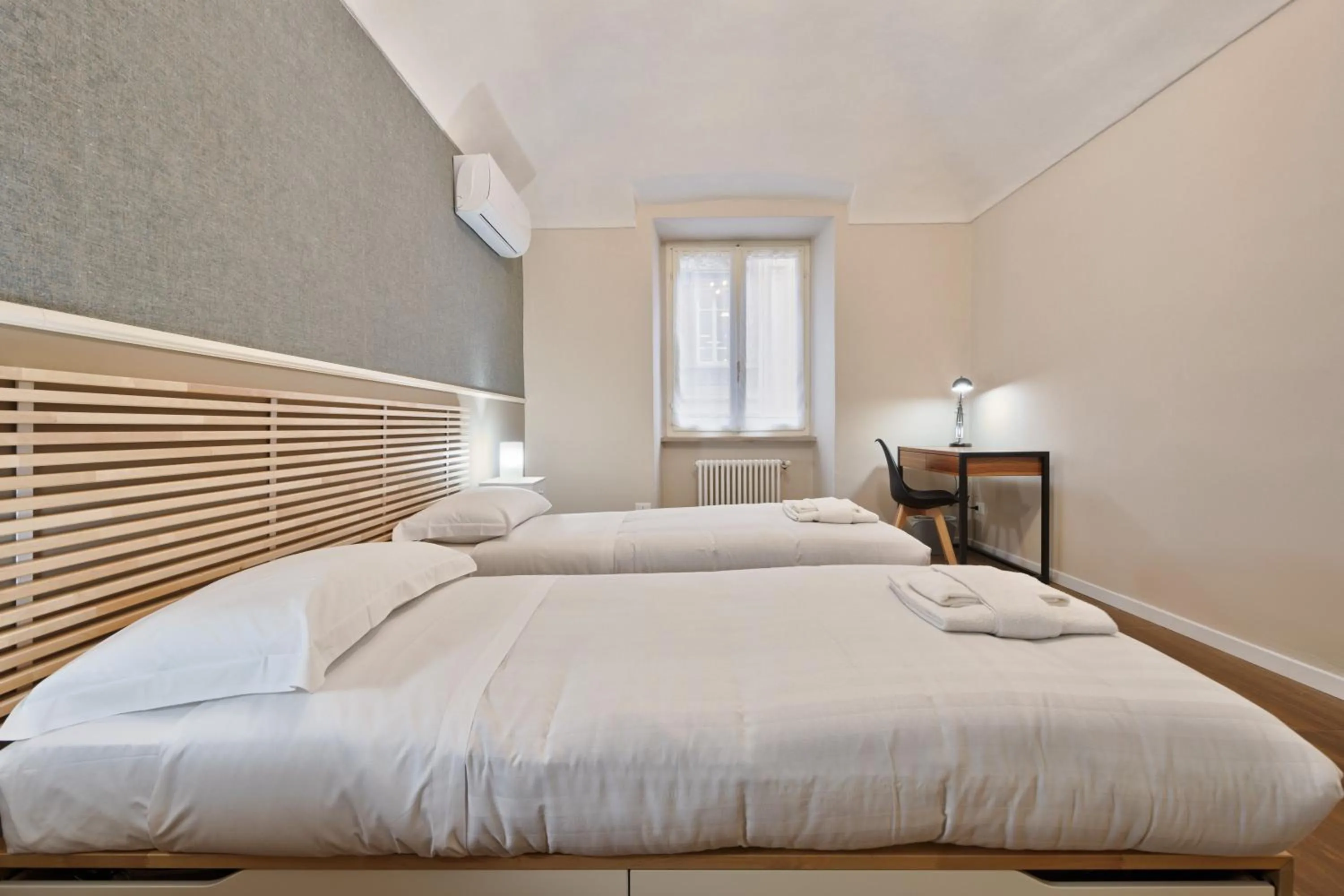 Bedroom, Bed in GuestHost - Porta Susa Elegant & Design Apartment