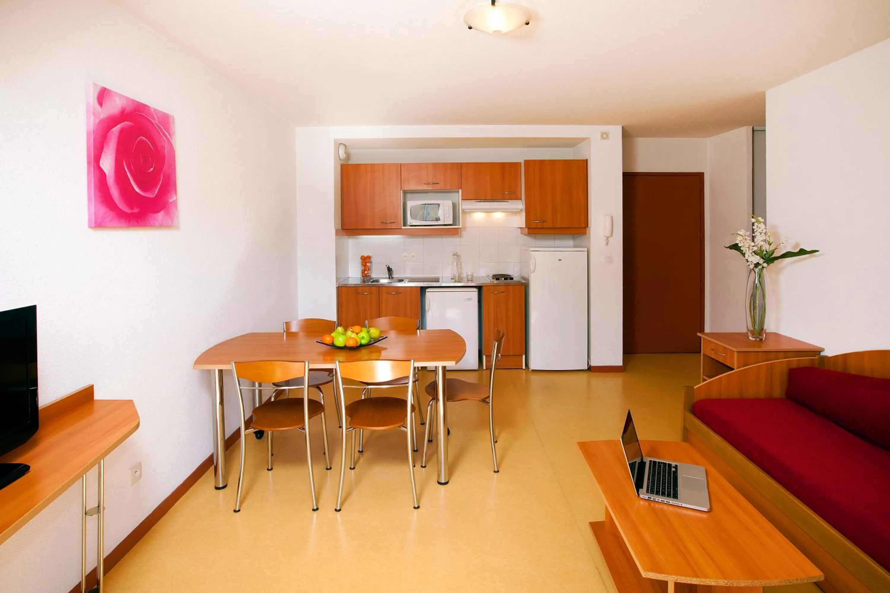 Kitchen or kitchenette in Séjours & Affaires Genève Saint Genis