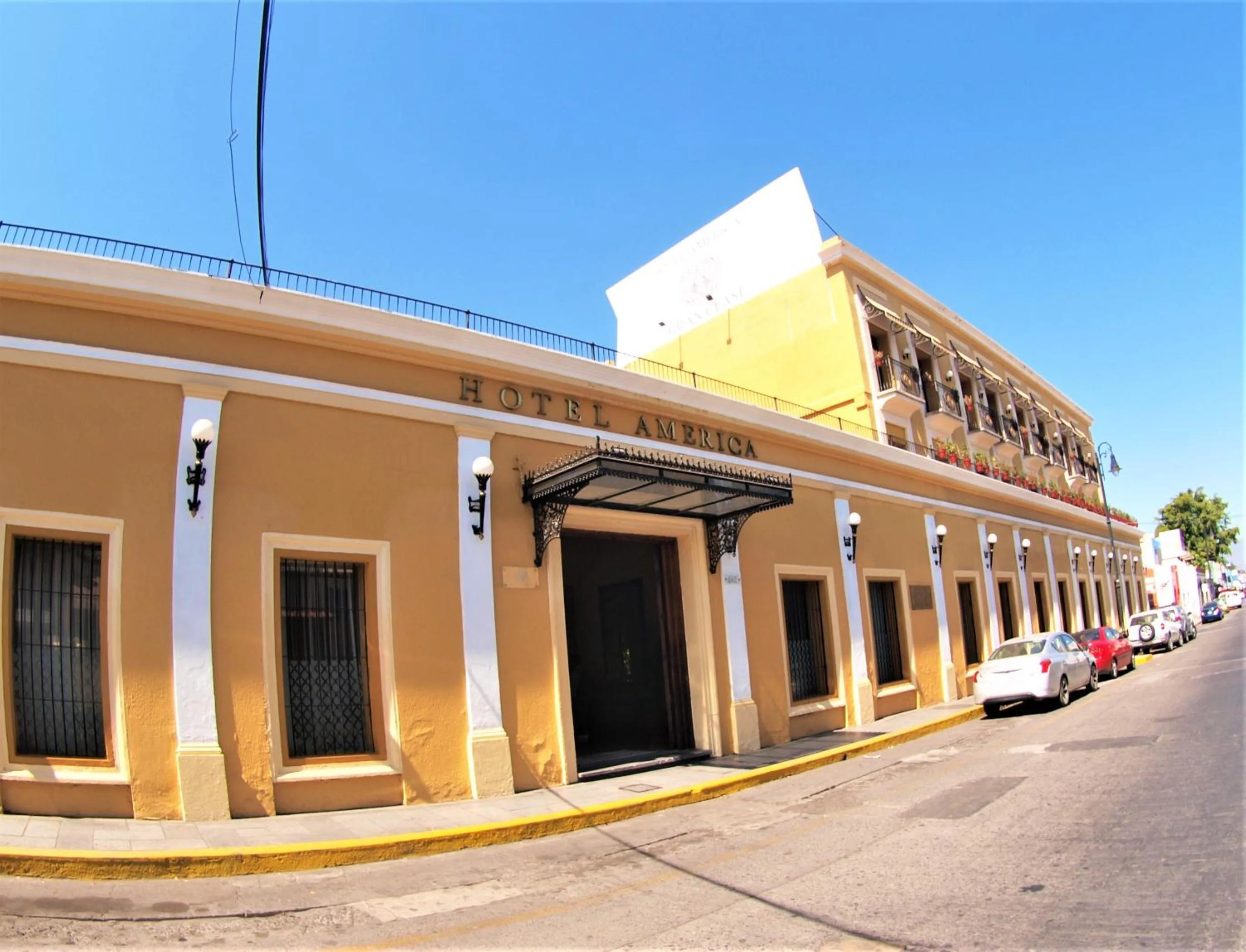 Property building in Hotel America