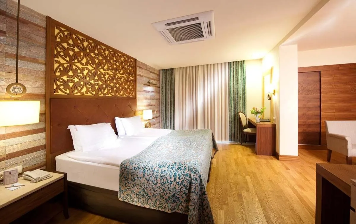 Photo of the whole room, Bed in Melas Lara Hotel