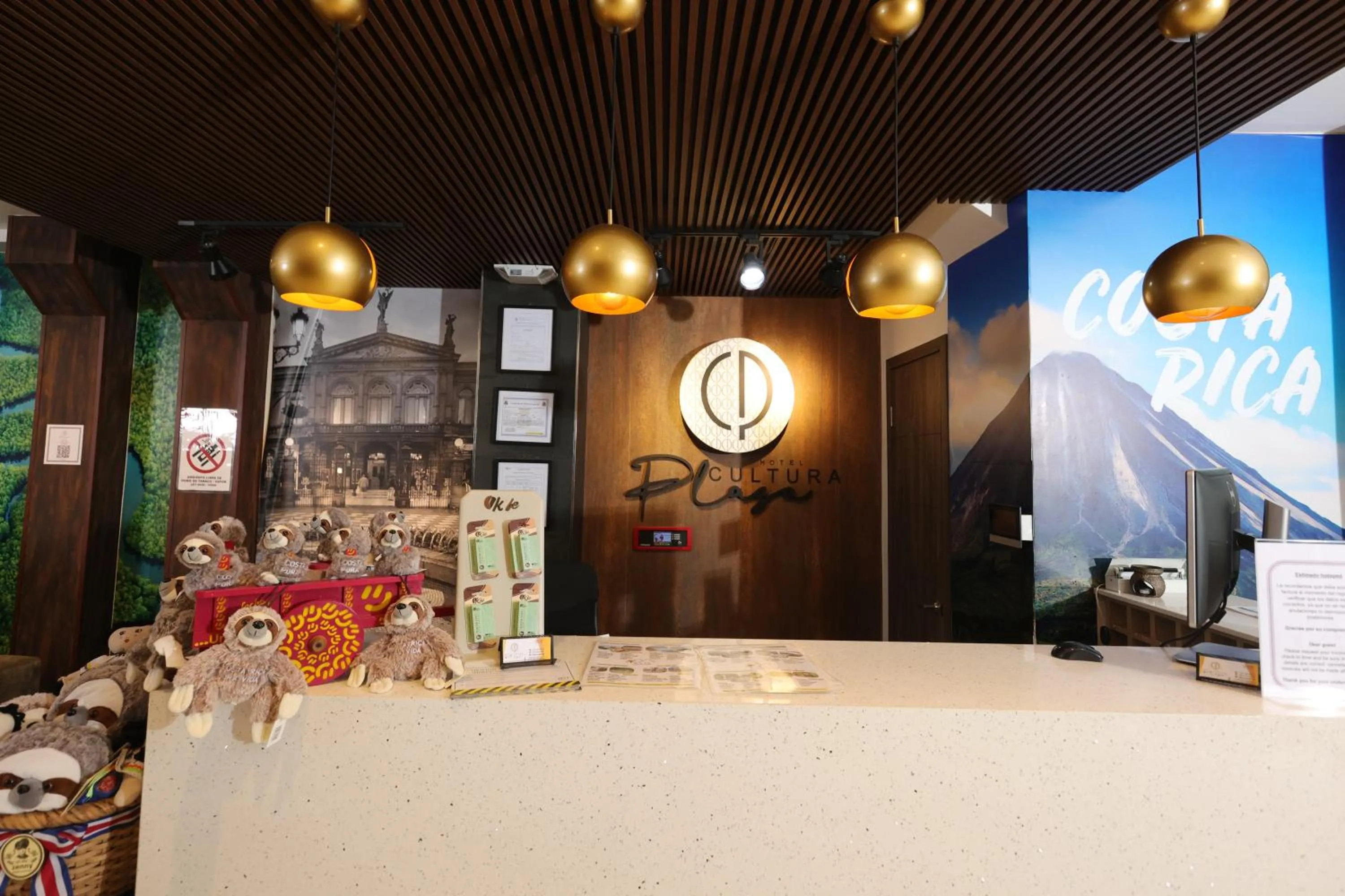 Property logo or sign in Hotel Cultura Plaza