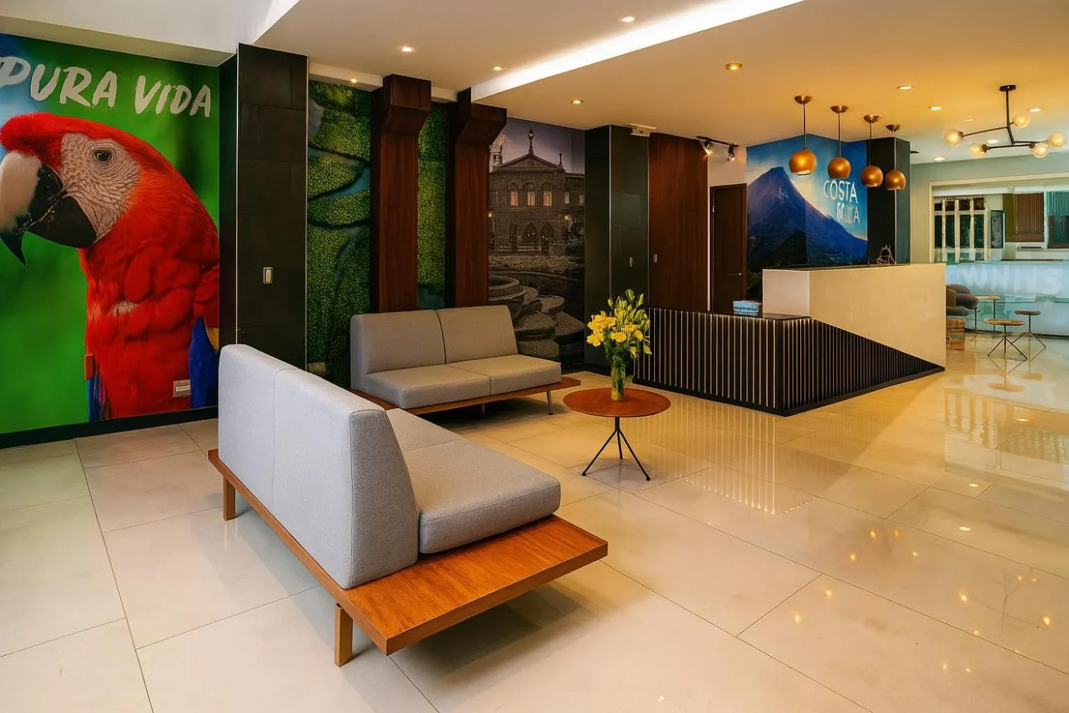 Living room in Hotel Cultura Plaza