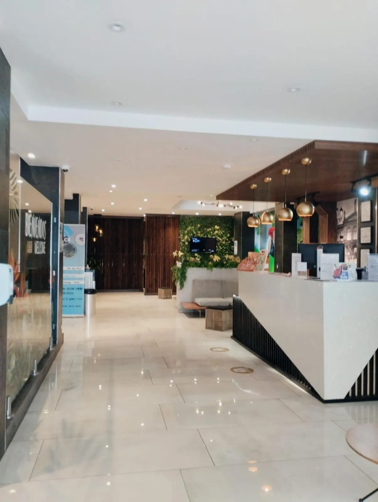 Lobby or reception in Hotel Cultura Plaza