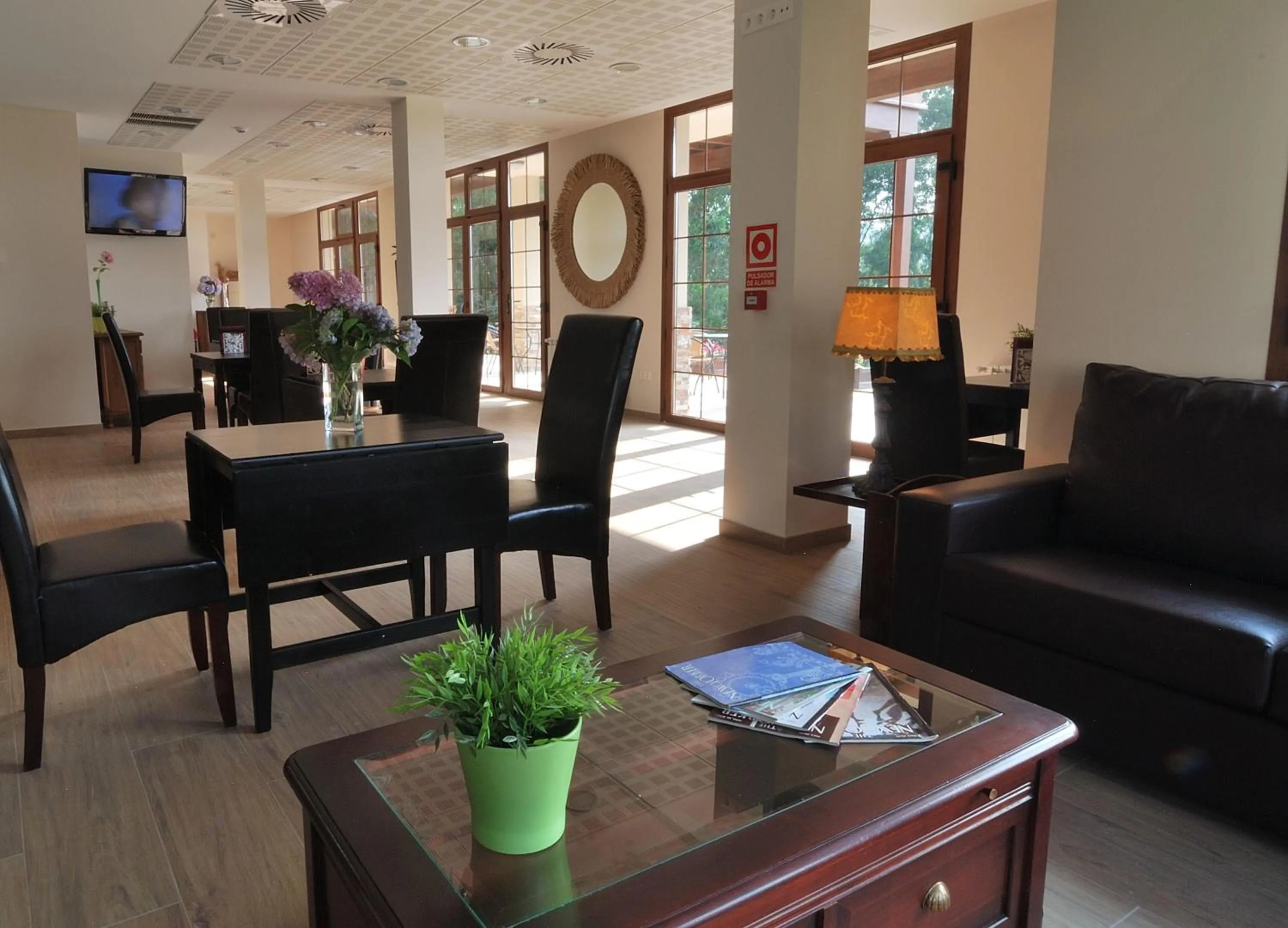 Lobby or reception in Hotel Rural Playa de Aguilar